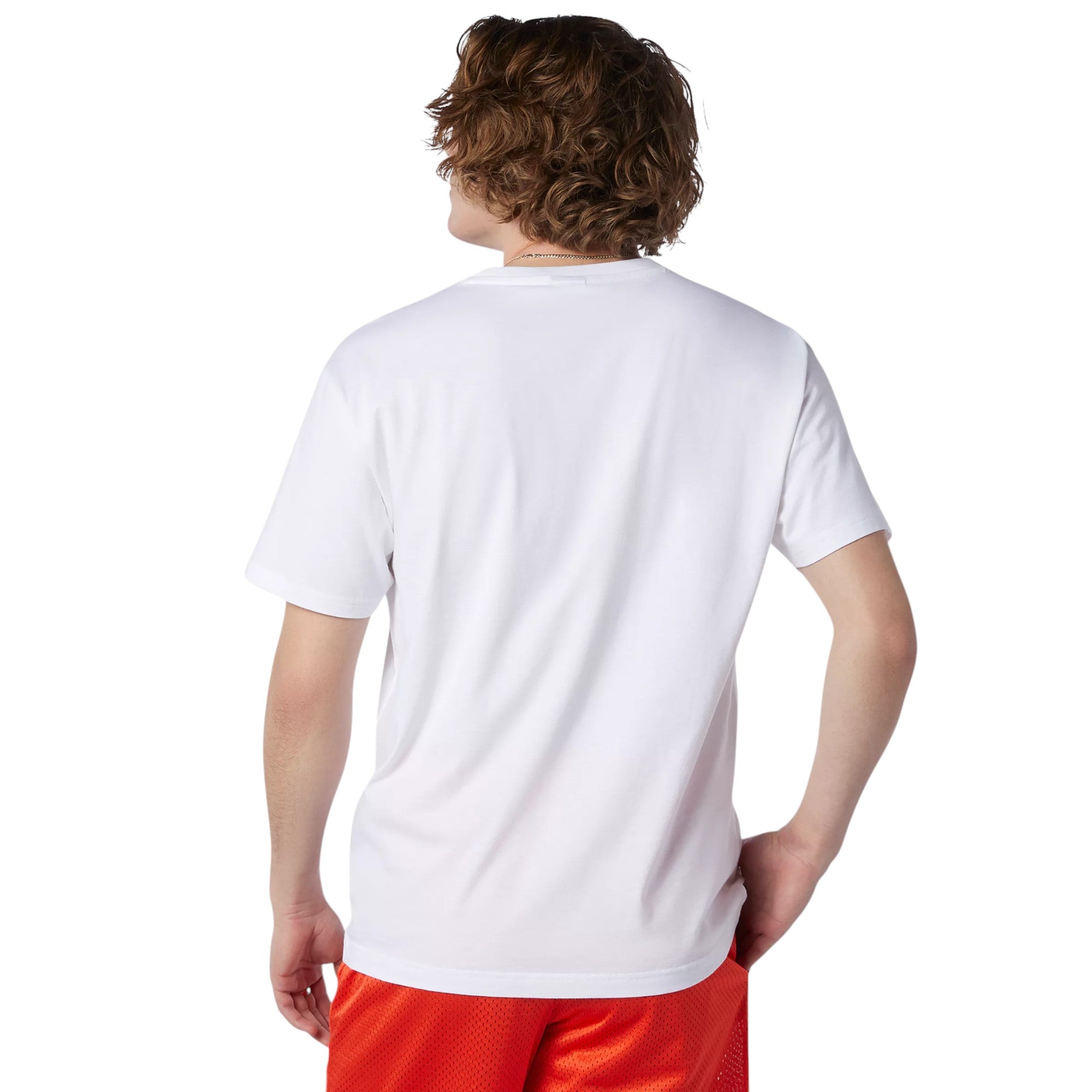 New Balance Essentials Runner Graphic T Shirt - White