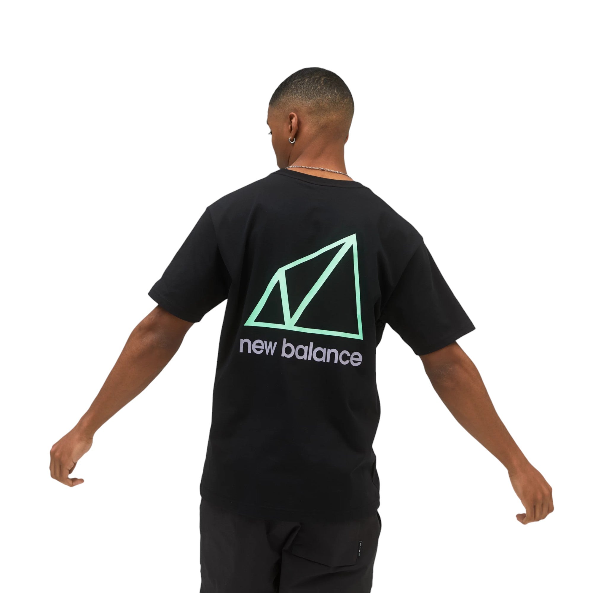 New Balance NB All Terrain Short Sleeve Tee - Black