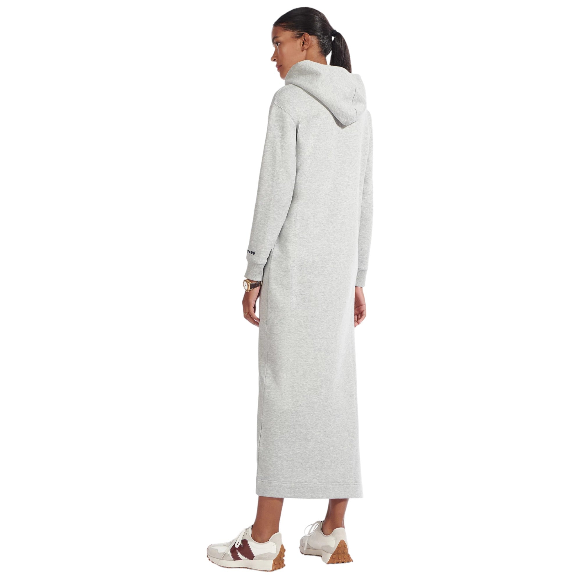 New Balance X Staud Womens Hoodie Dress - Grey
