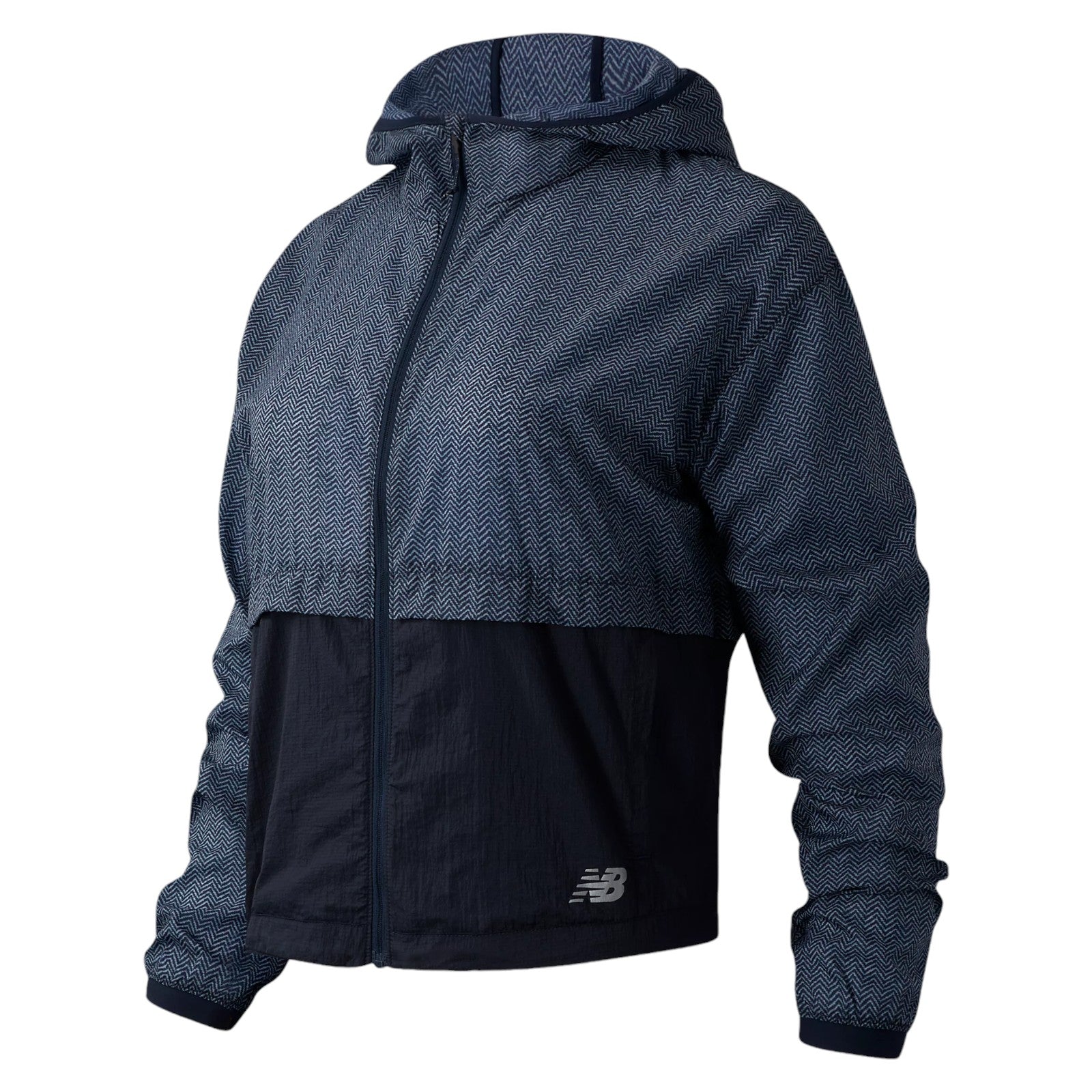 New Balance Womens Impact Run Jacket - Navy