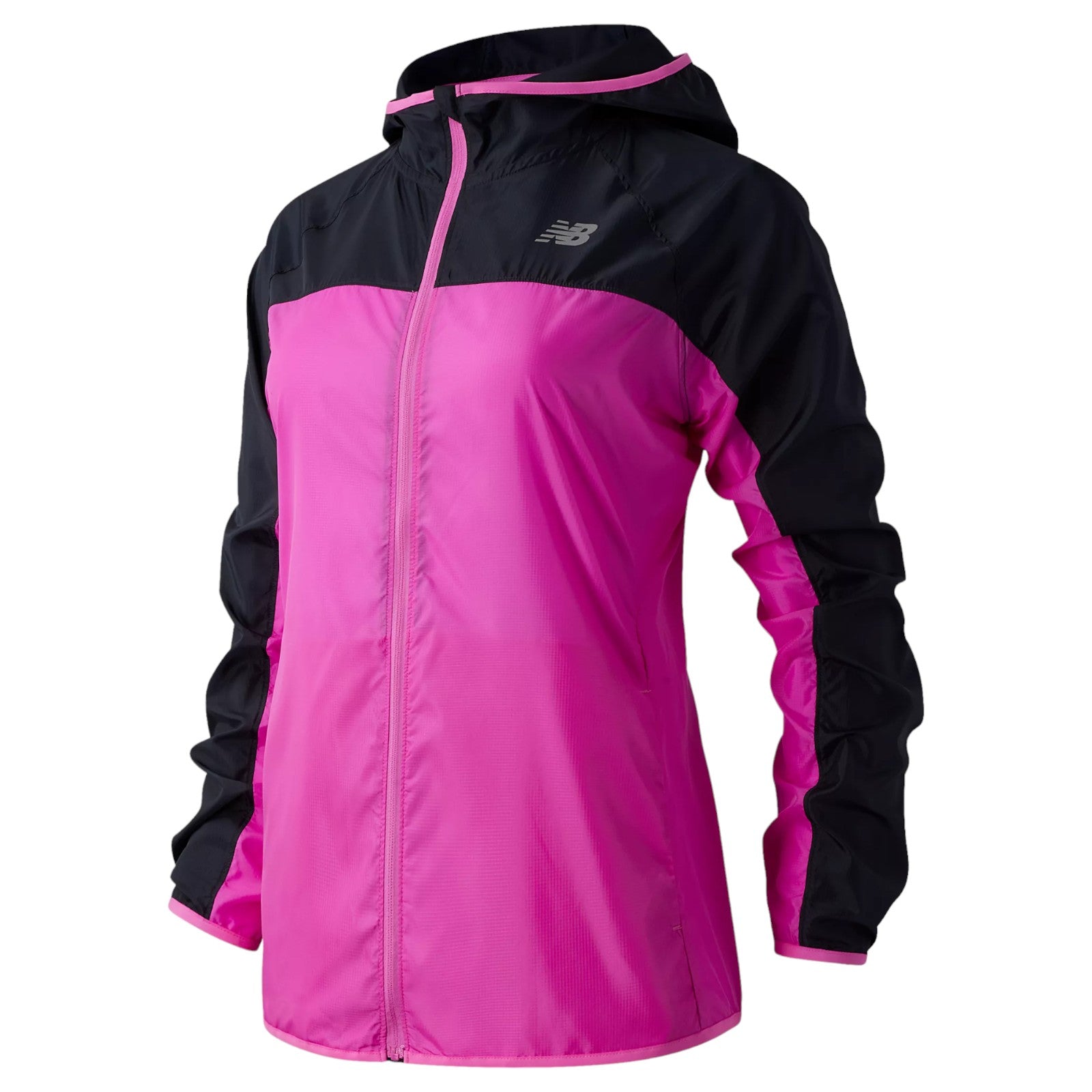 New Balance Womens Windcheater 2.0 Hoodie Jacket - Pink