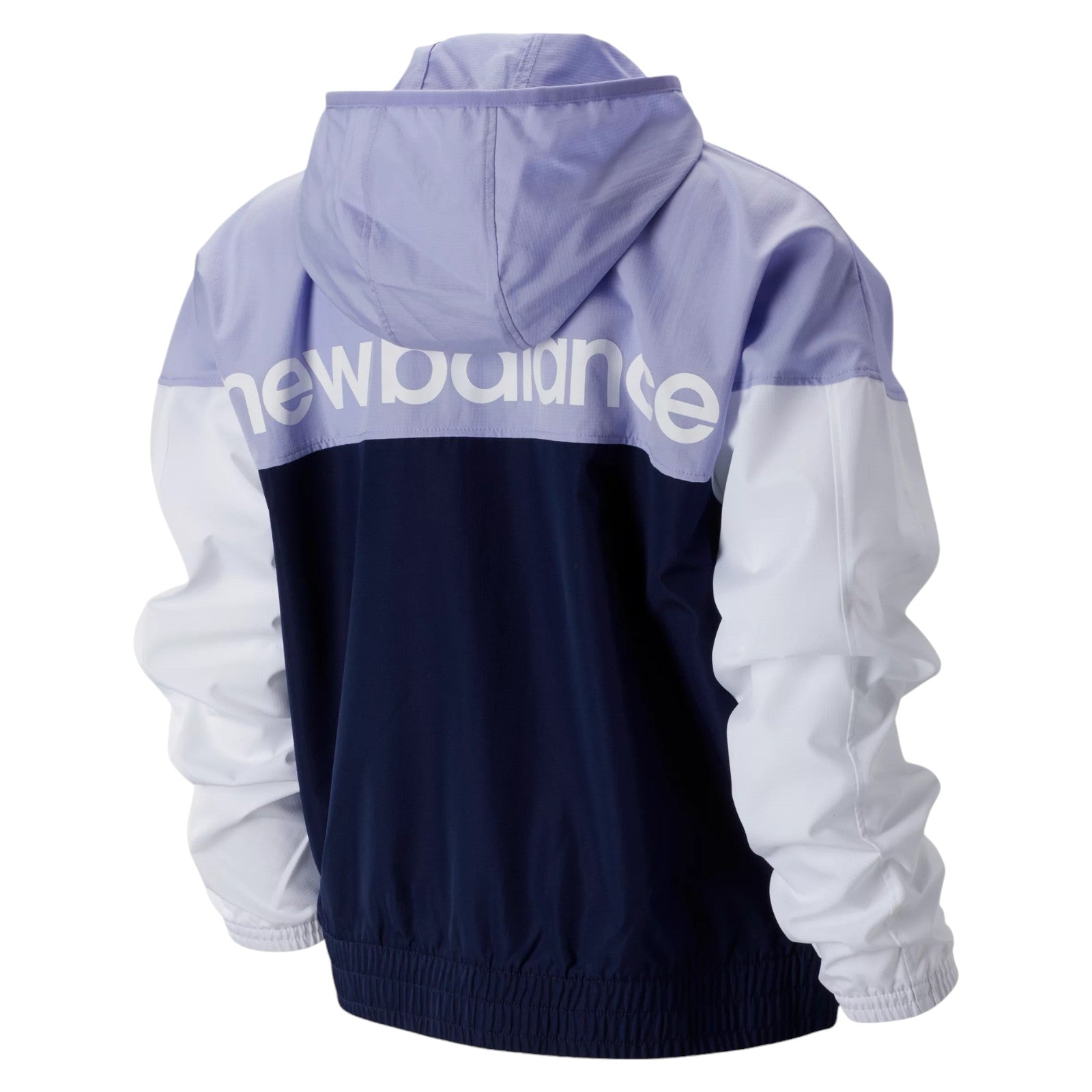 New Balance Womens NB Athletics Windbreaker - Navy / Purple