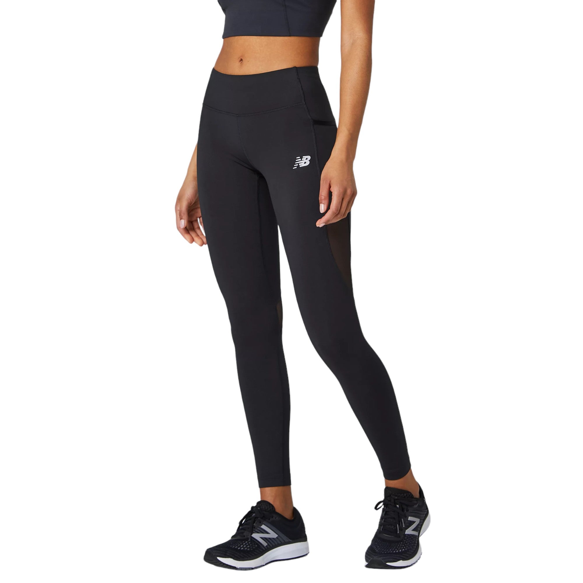 New Balance Womens Impact Run Tights - Black