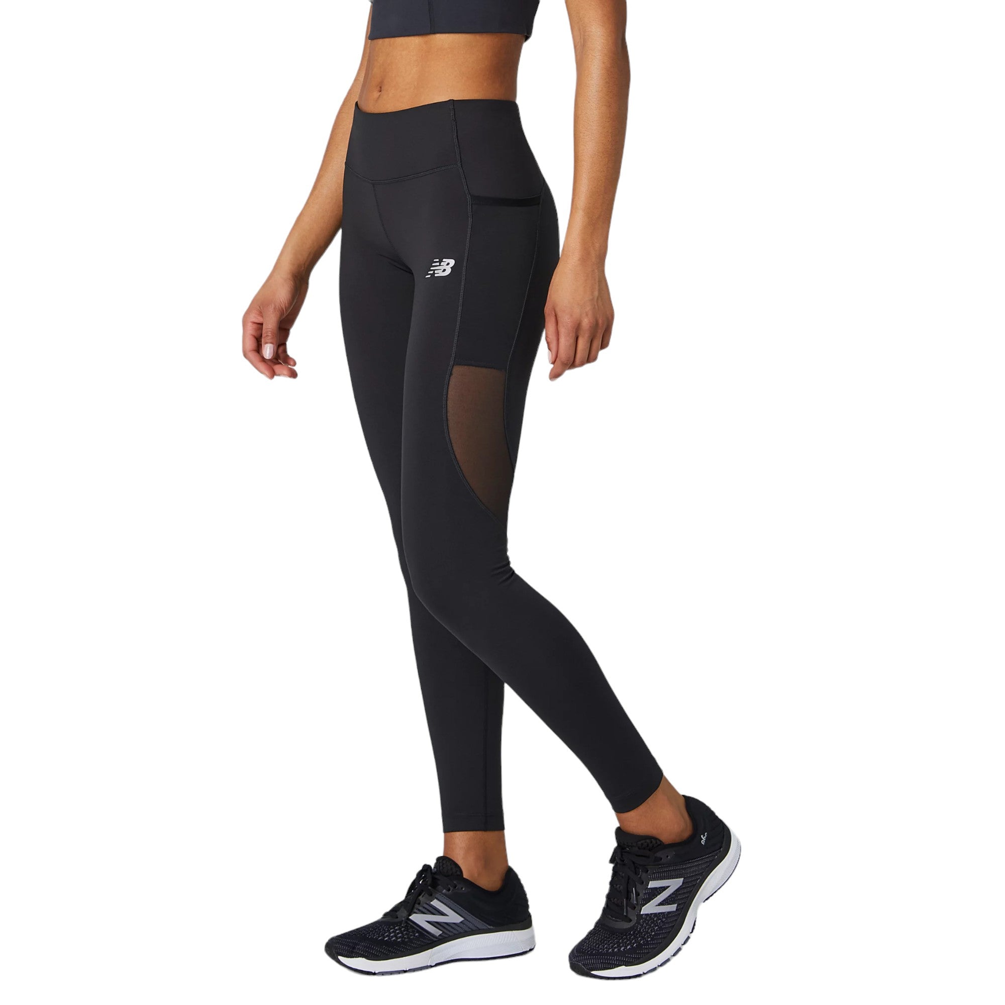 New Balance Womens Impact Run Tights - Black