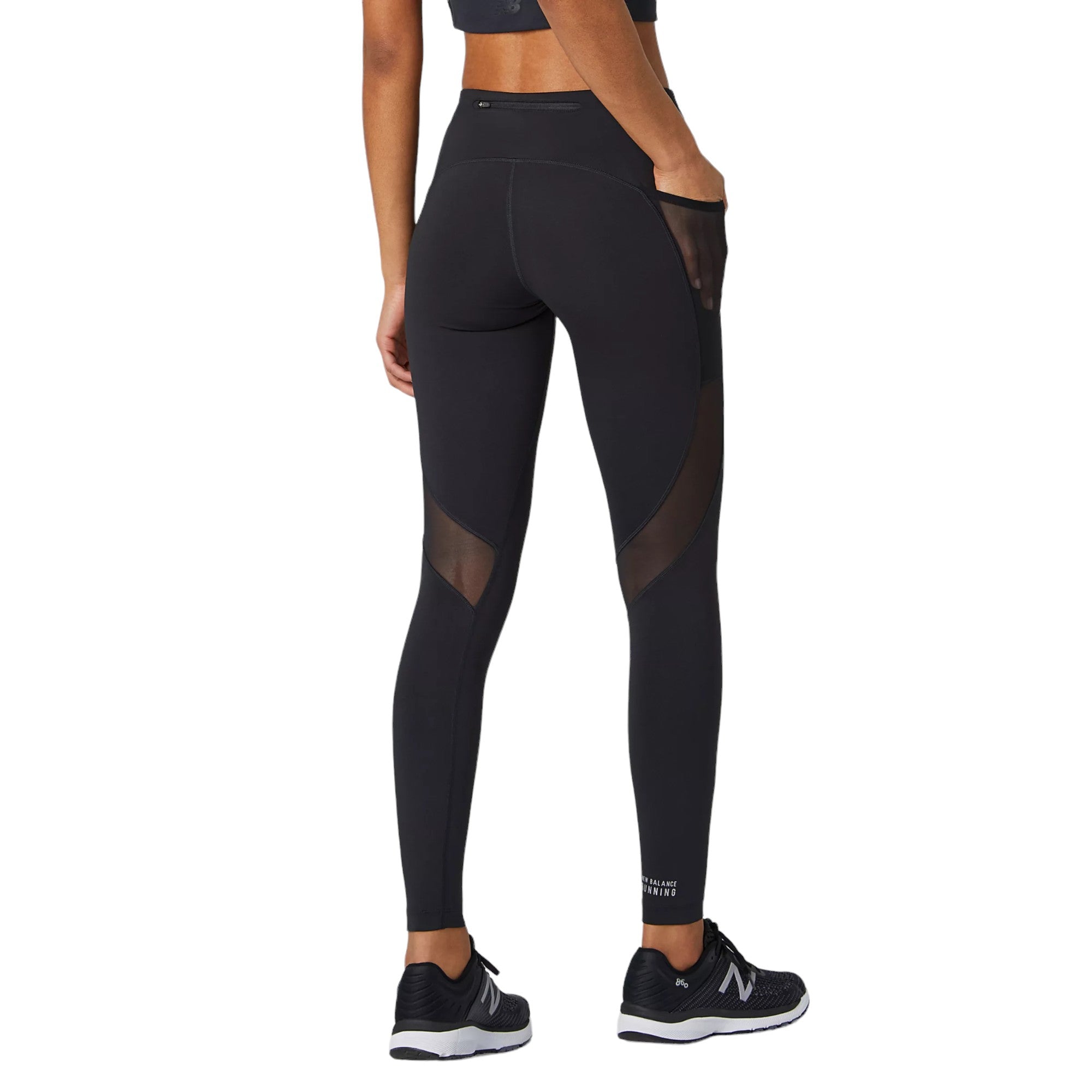 New Balance Womens Impact Run Tights - Black