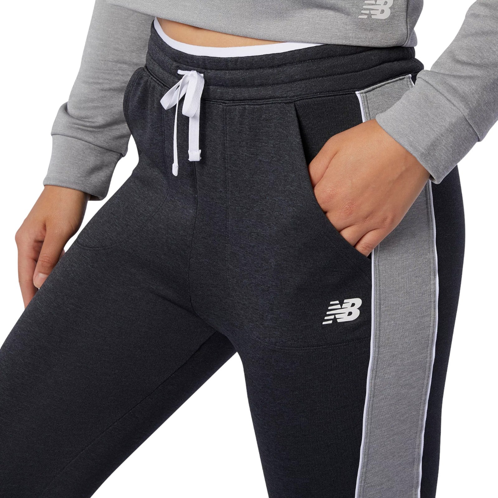 New Balance Womens Velocity Sweat Pants - Black