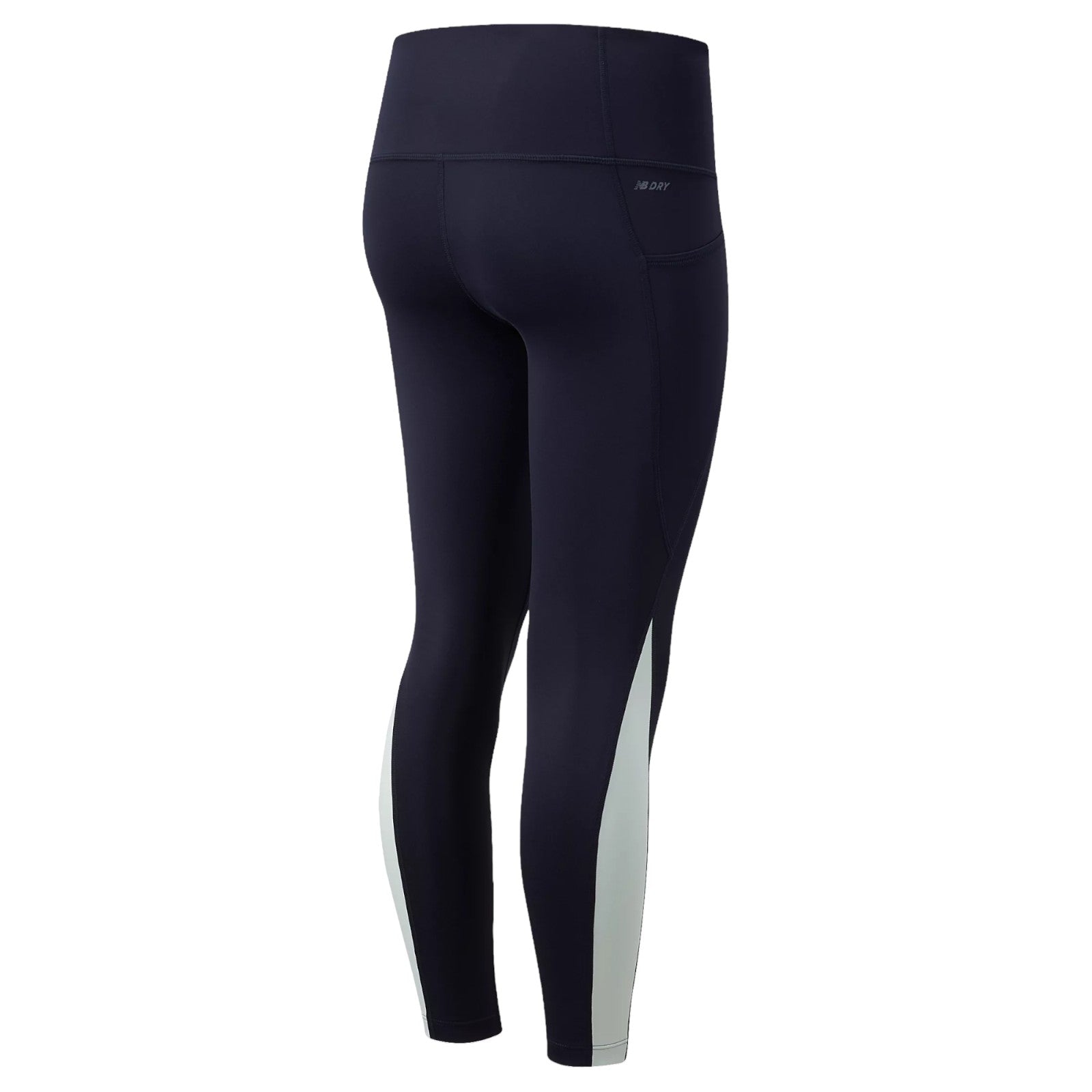 New Balance Womens Sport 7/8 Pocket Tights - Navy