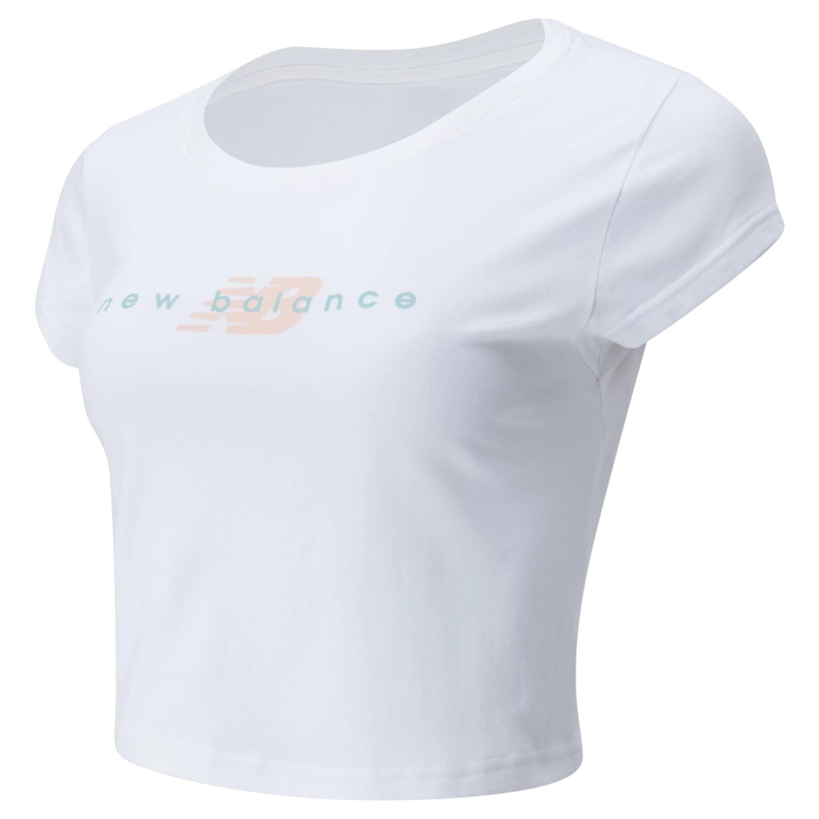 New Balance Womens NB Athletics Prep Graphic T-Shirt - White