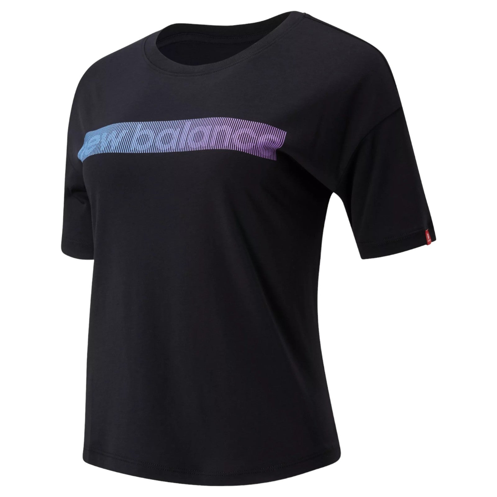 New Balance Womens NB Essentials Tokyo Boxy T Shirt - Black