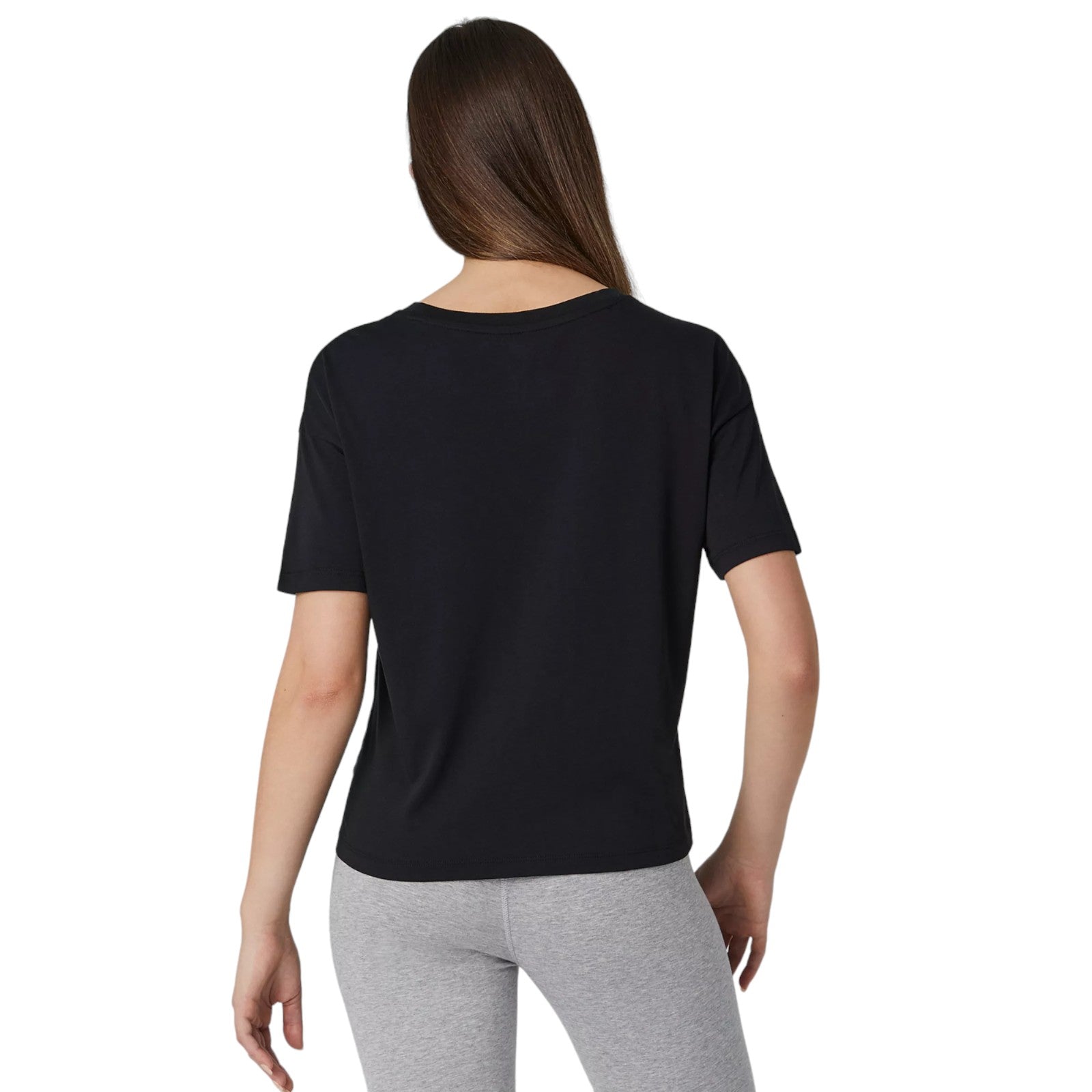New Balance Womens NB Essentials Tokyo Boxy T Shirt - Black
