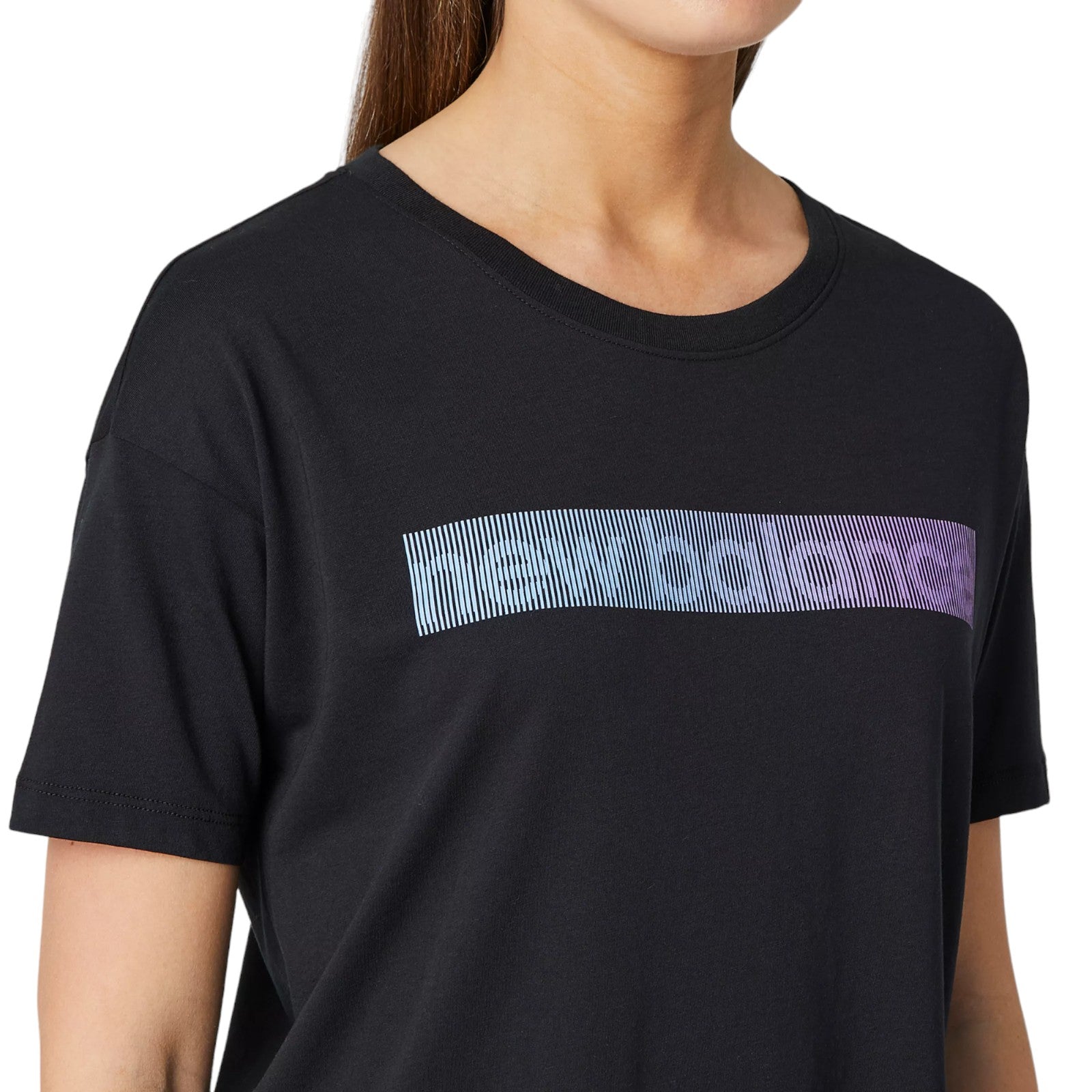 New Balance Womens NB Essentials Tokyo Boxy T Shirt - Black