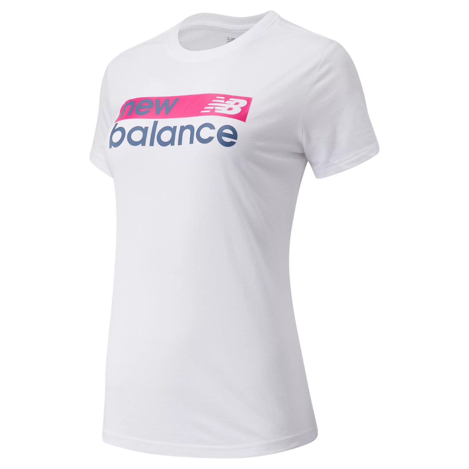New Balance Womens NB Classic Core Graphic Tee - White