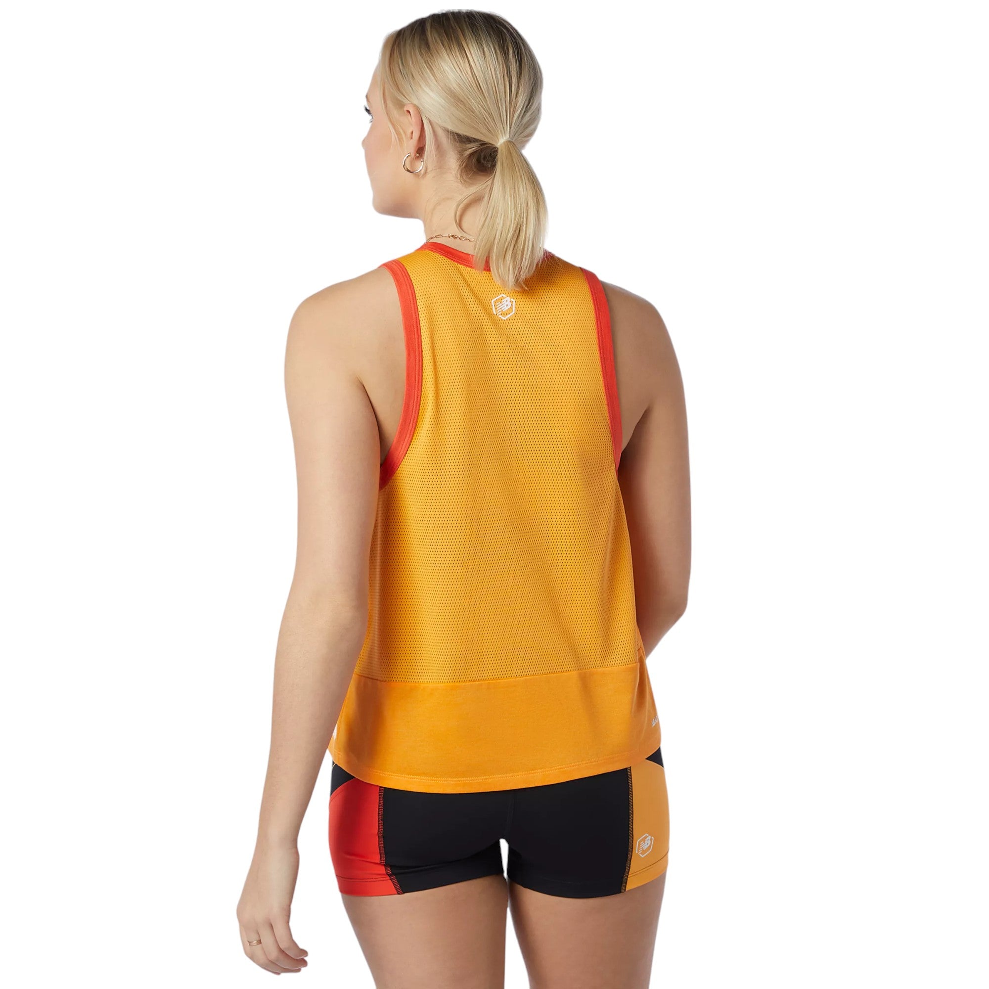 New Balance Women's Fast Flight Printed Tank Top - Orange