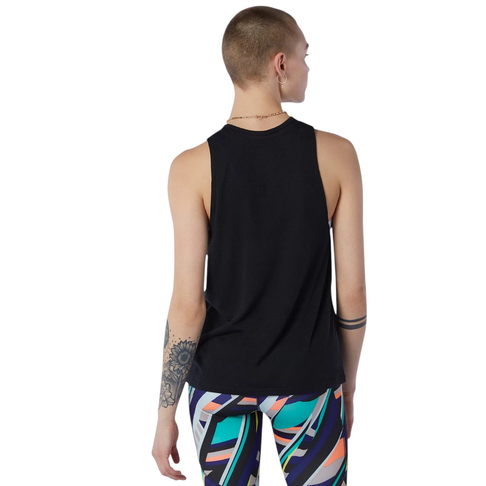 New Balance Womens Transform Tank Top - Black