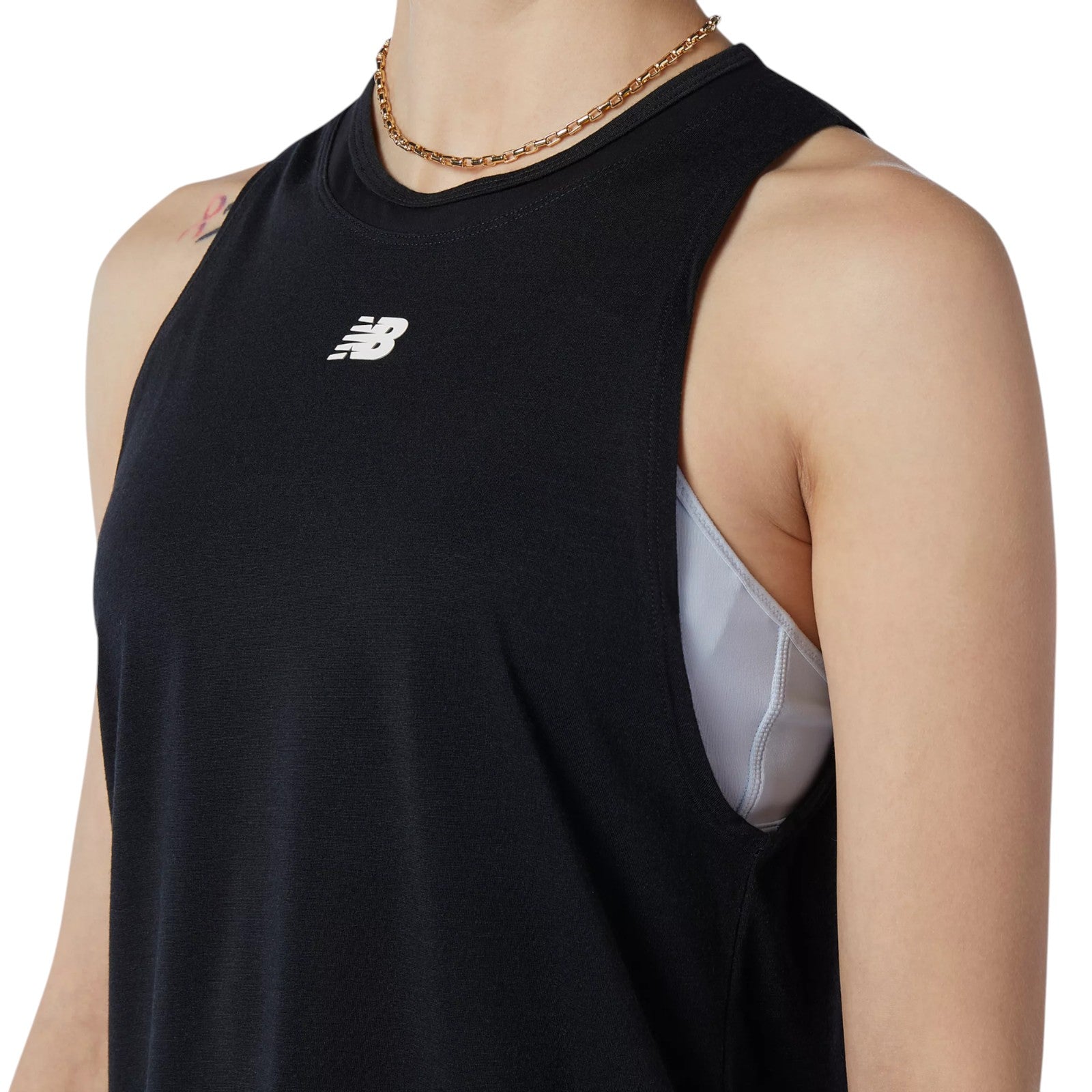 New Balance Womens Transform Tank Top - Black