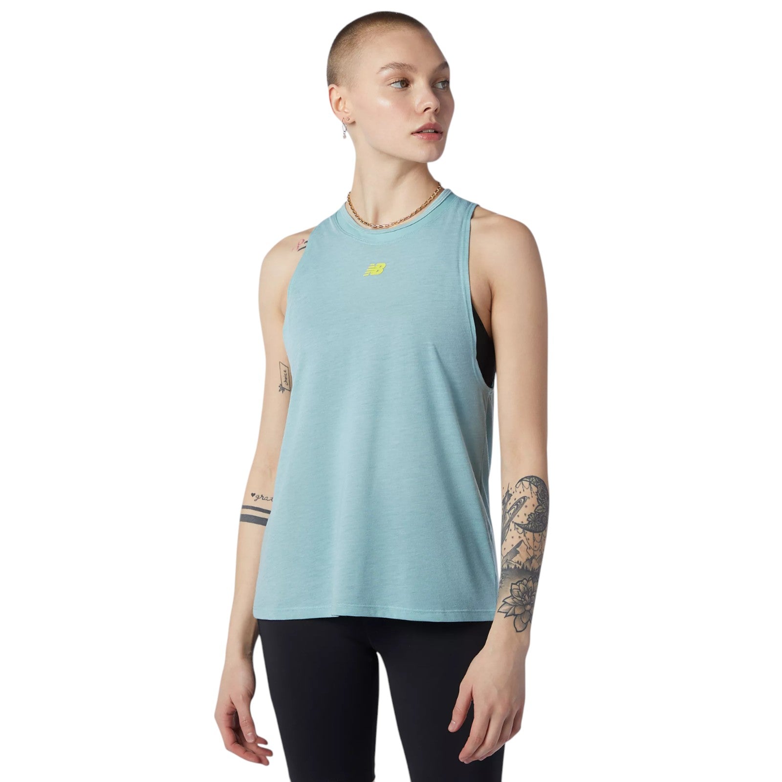 New Balance Womens Transform Tank Top - Blue