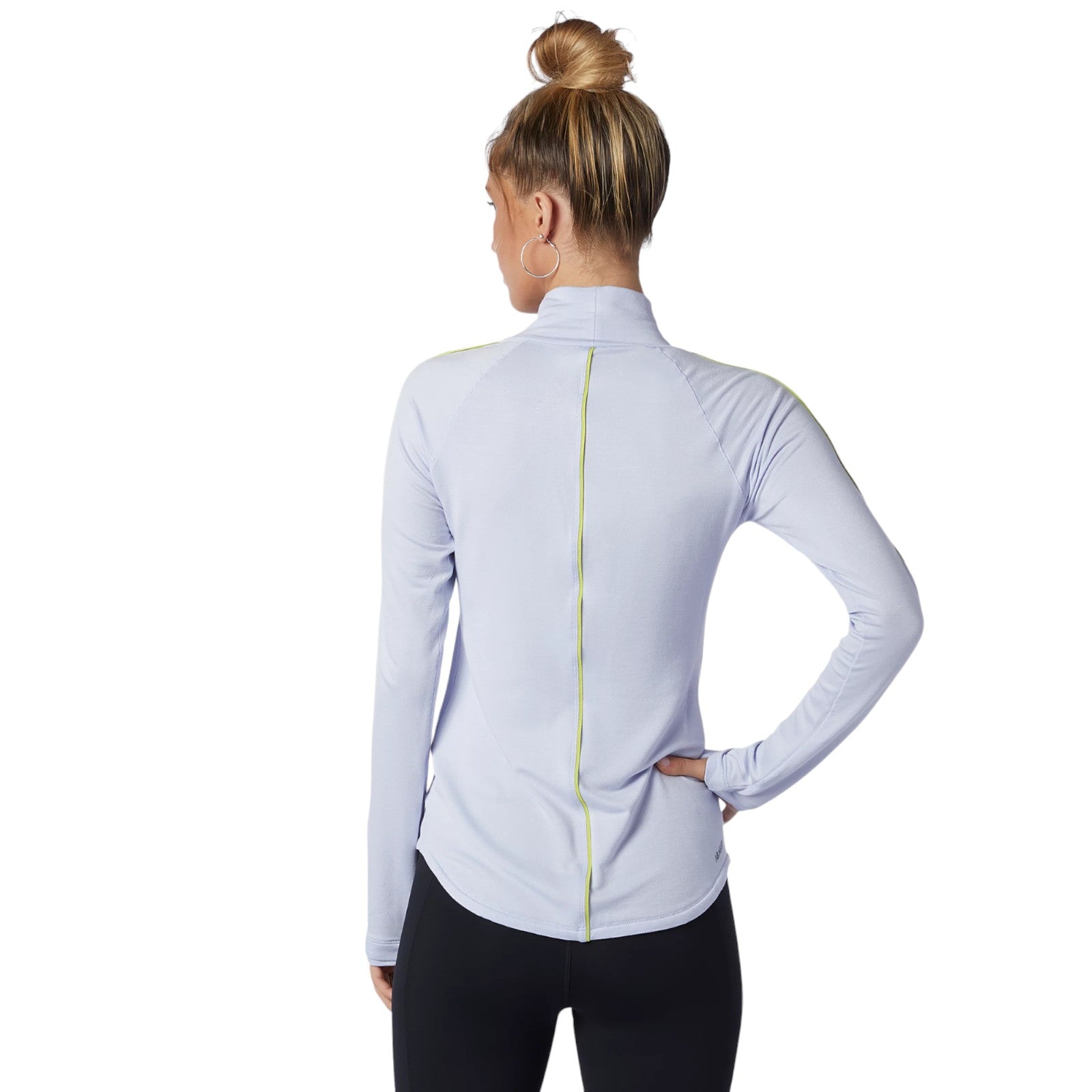 New Balance Womens Q Speed 1NTRO Long Sleeve Top - Lilac