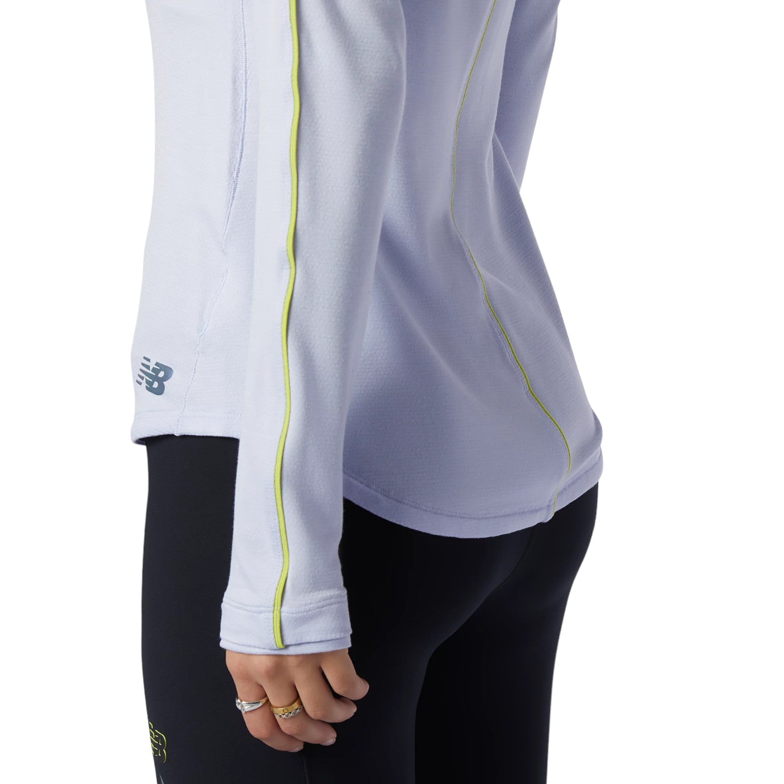New Balance Womens Q Speed 1NTRO Long Sleeve Top - Lilac