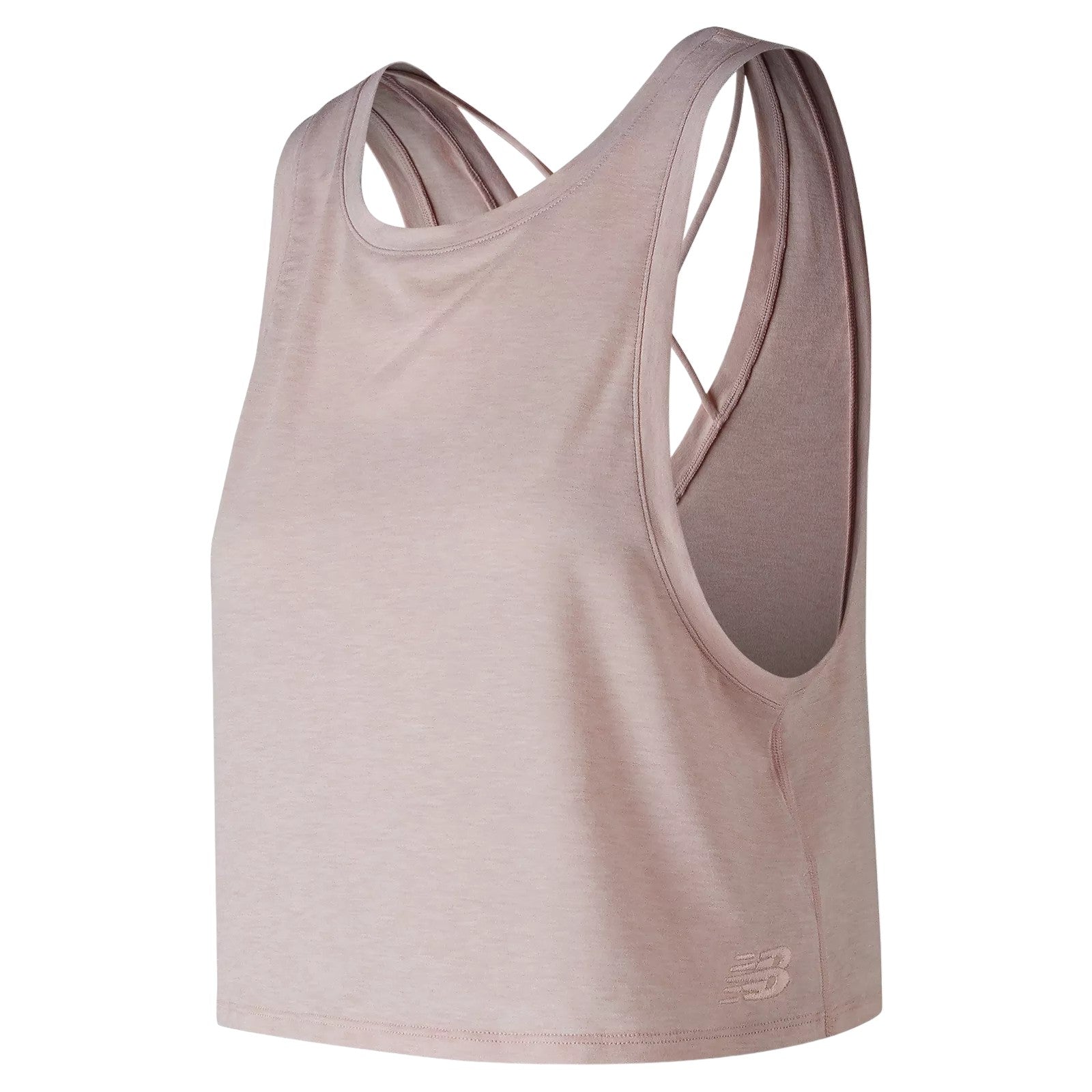 New Balance Womens Transform Two Way Crop Tank - Pink