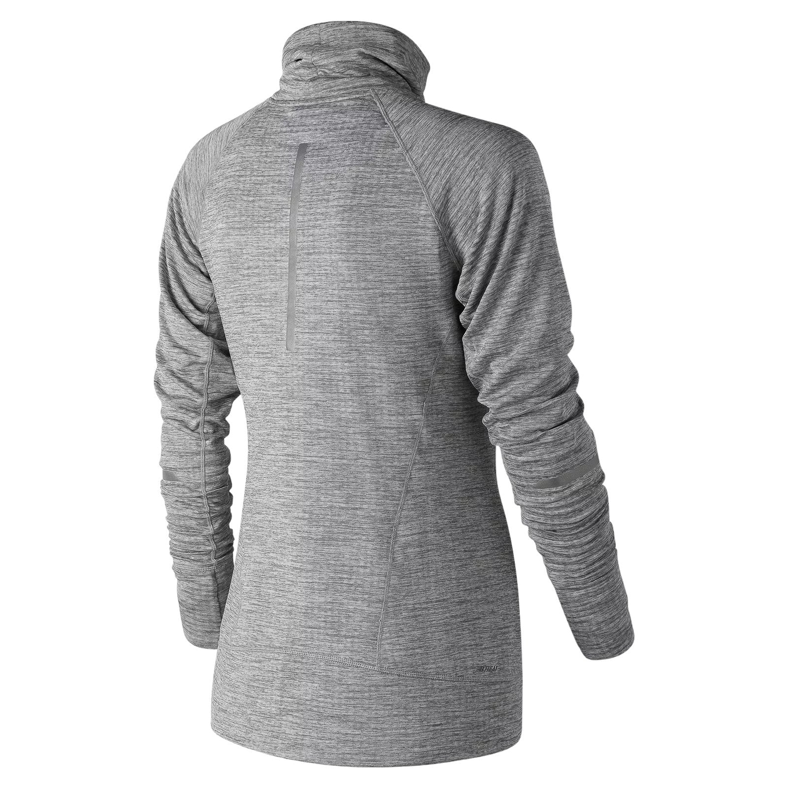 New Balance Womens Heat Pullover Sweat Top - Grey