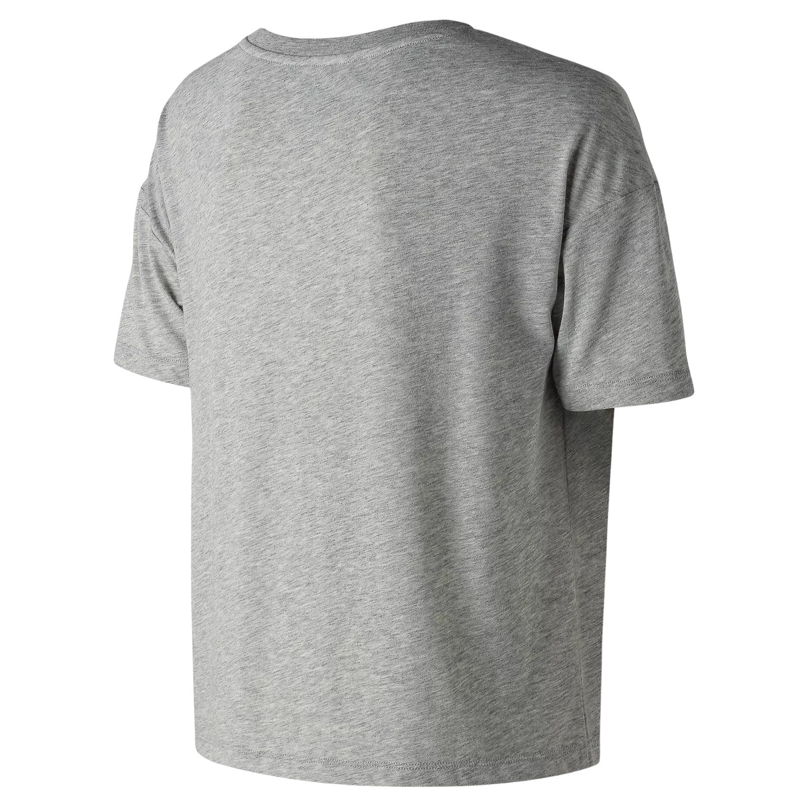 New Balance Womens Essentials Spilt T Shirt - Grey