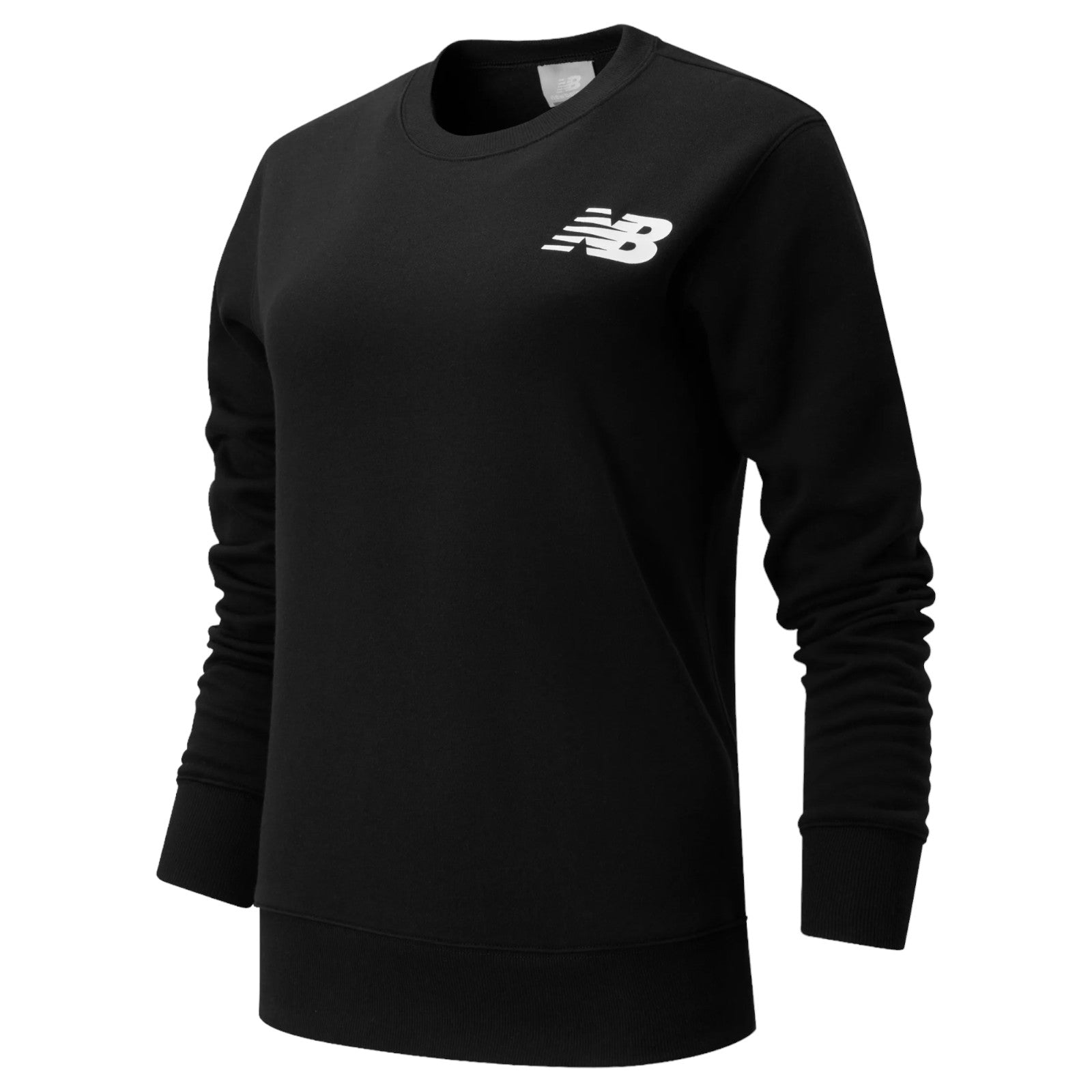 New Balance Womens Core Fleece Sweatshirt - Black