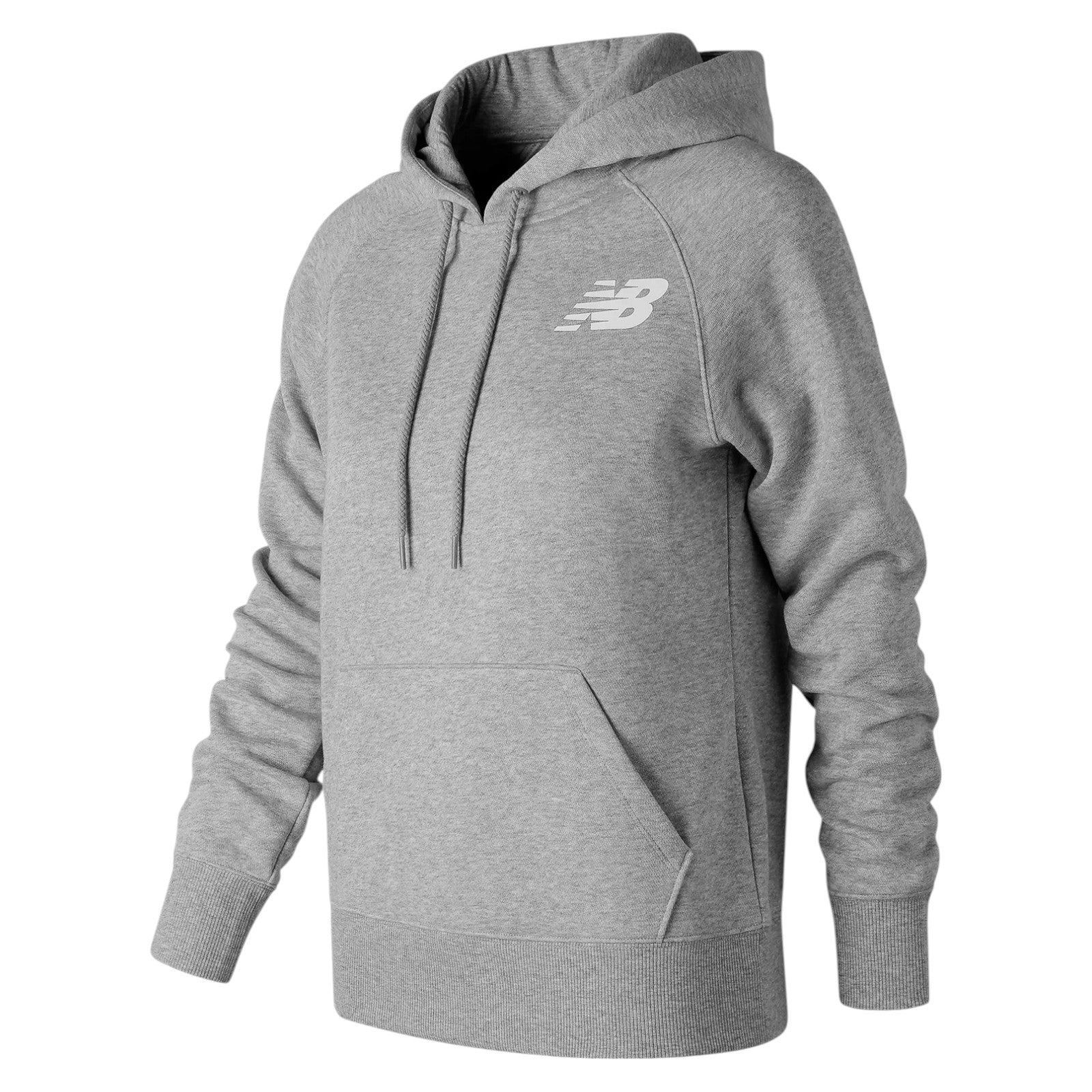 New Balance Womens Core Fleece Hoodie - Grey
