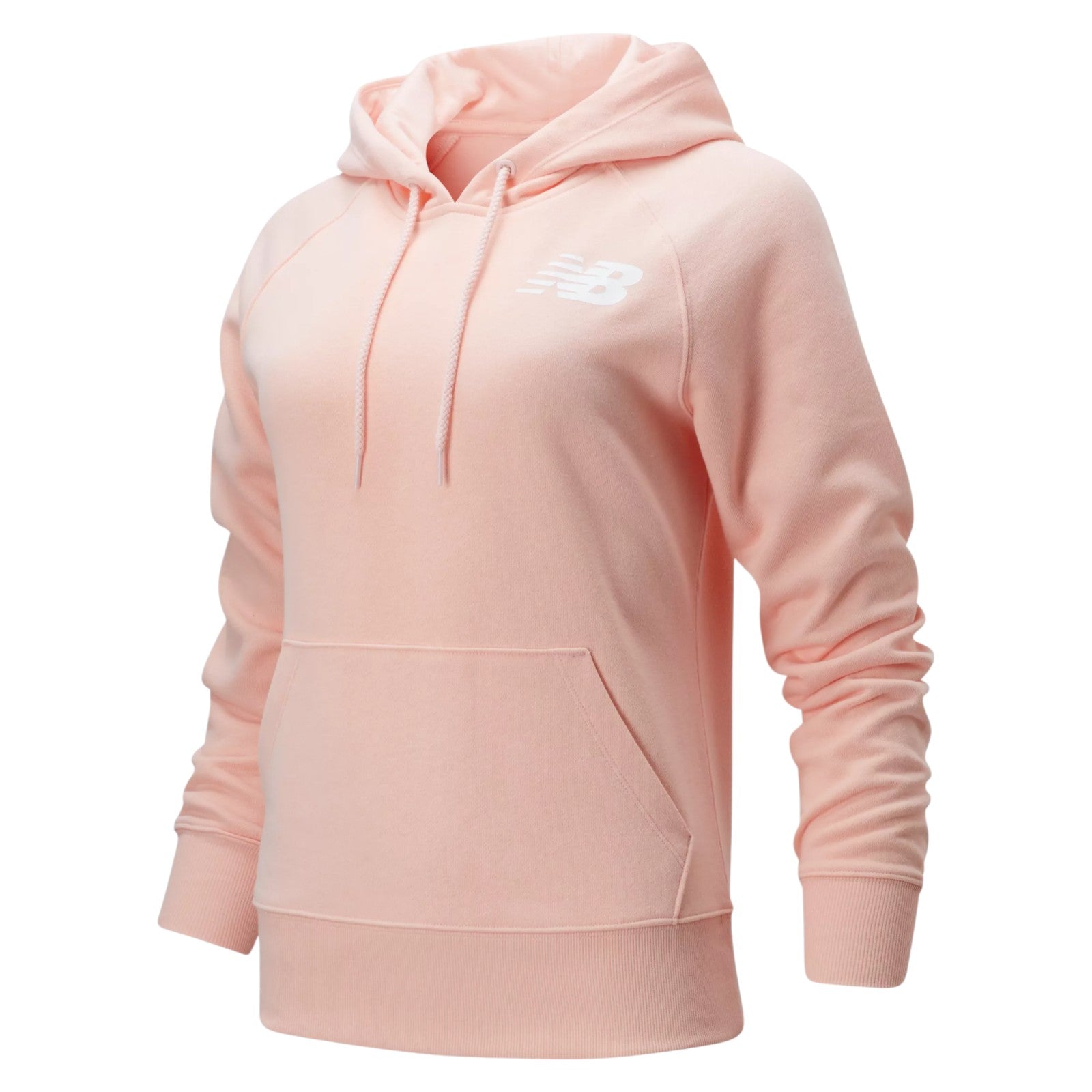 New Balance Womens Core Fleece Hoodie - Pink