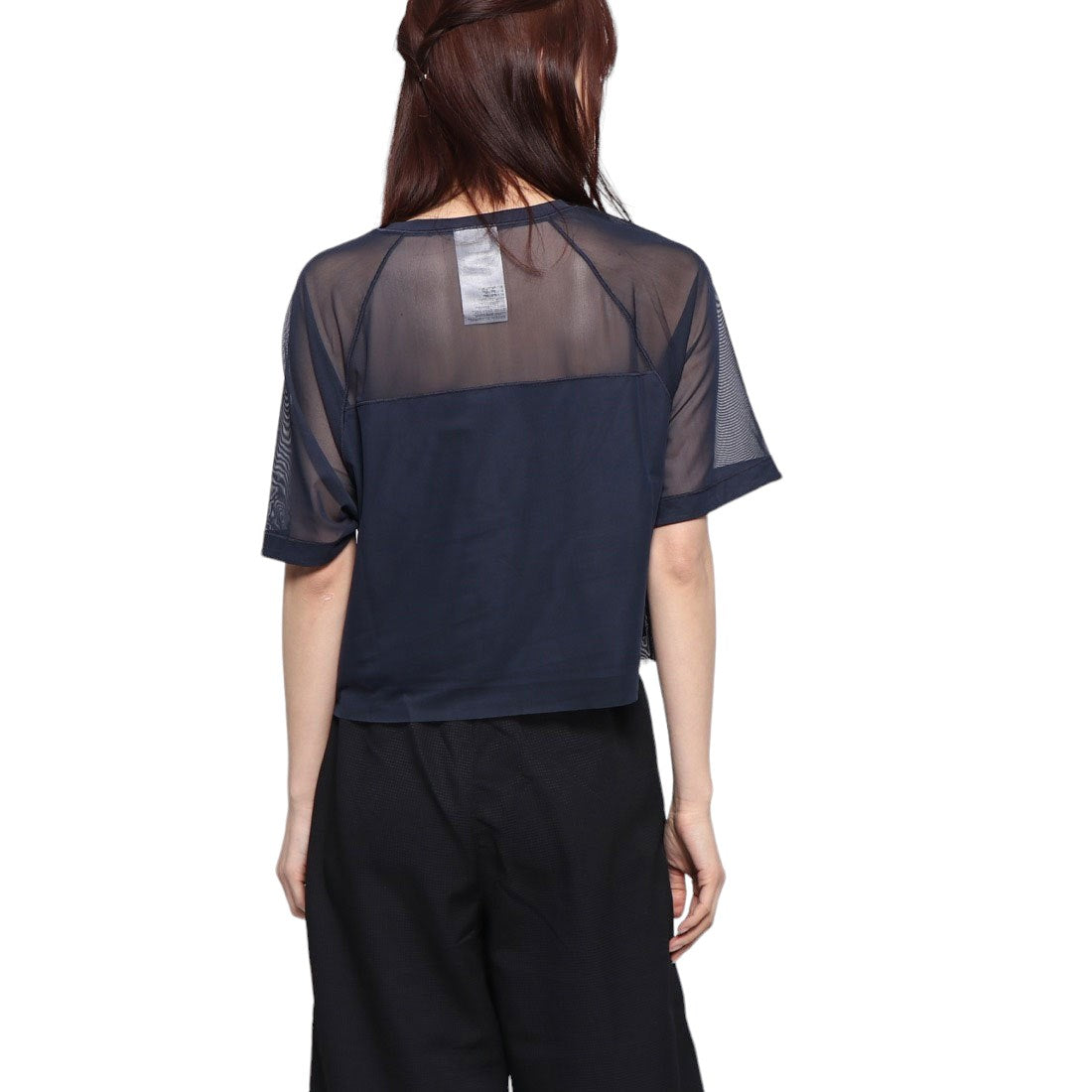 New Balance Womens Feel The Cool T-shirt - Navy