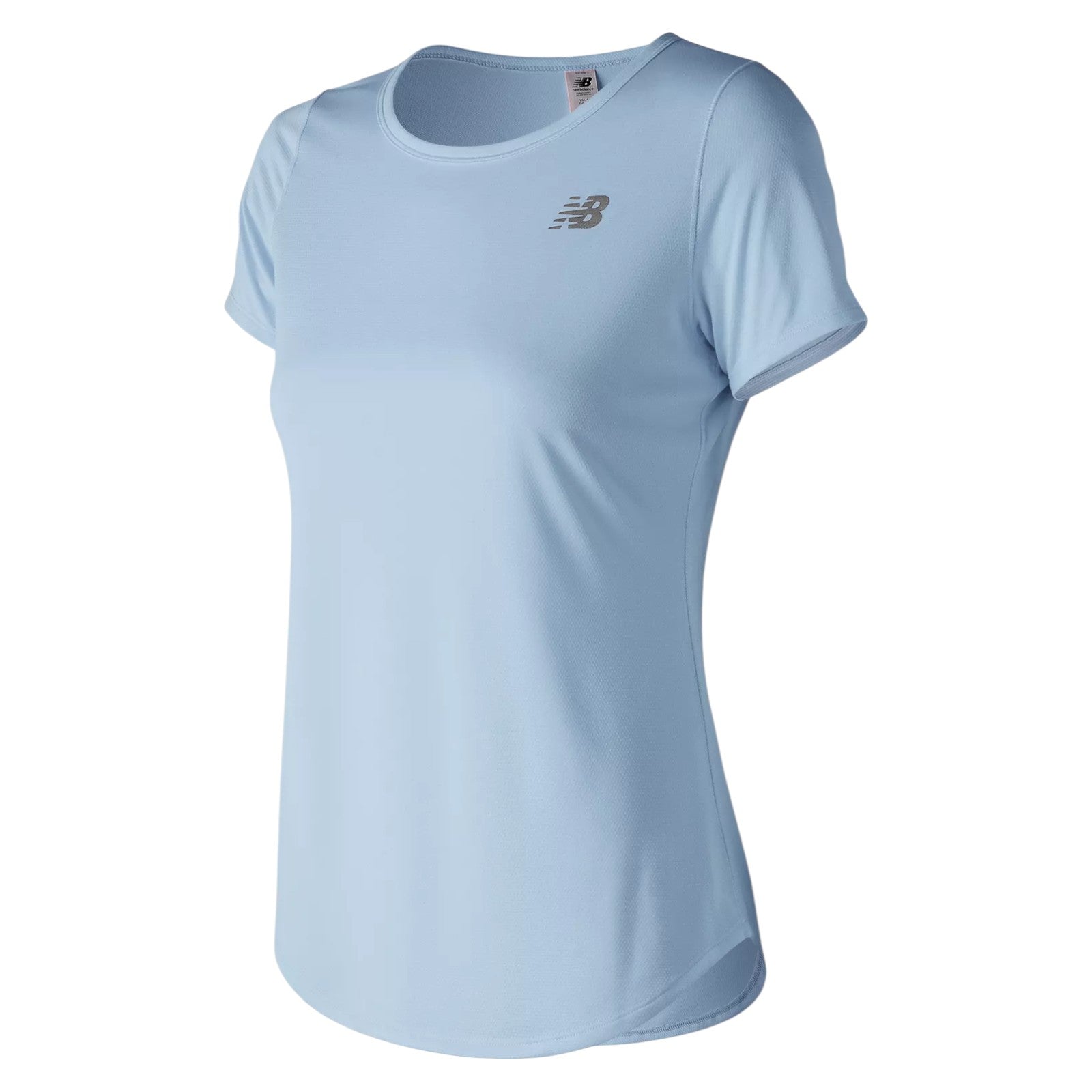 New Balance Womens Accelerate V2 Short Sleeve Top - Blue