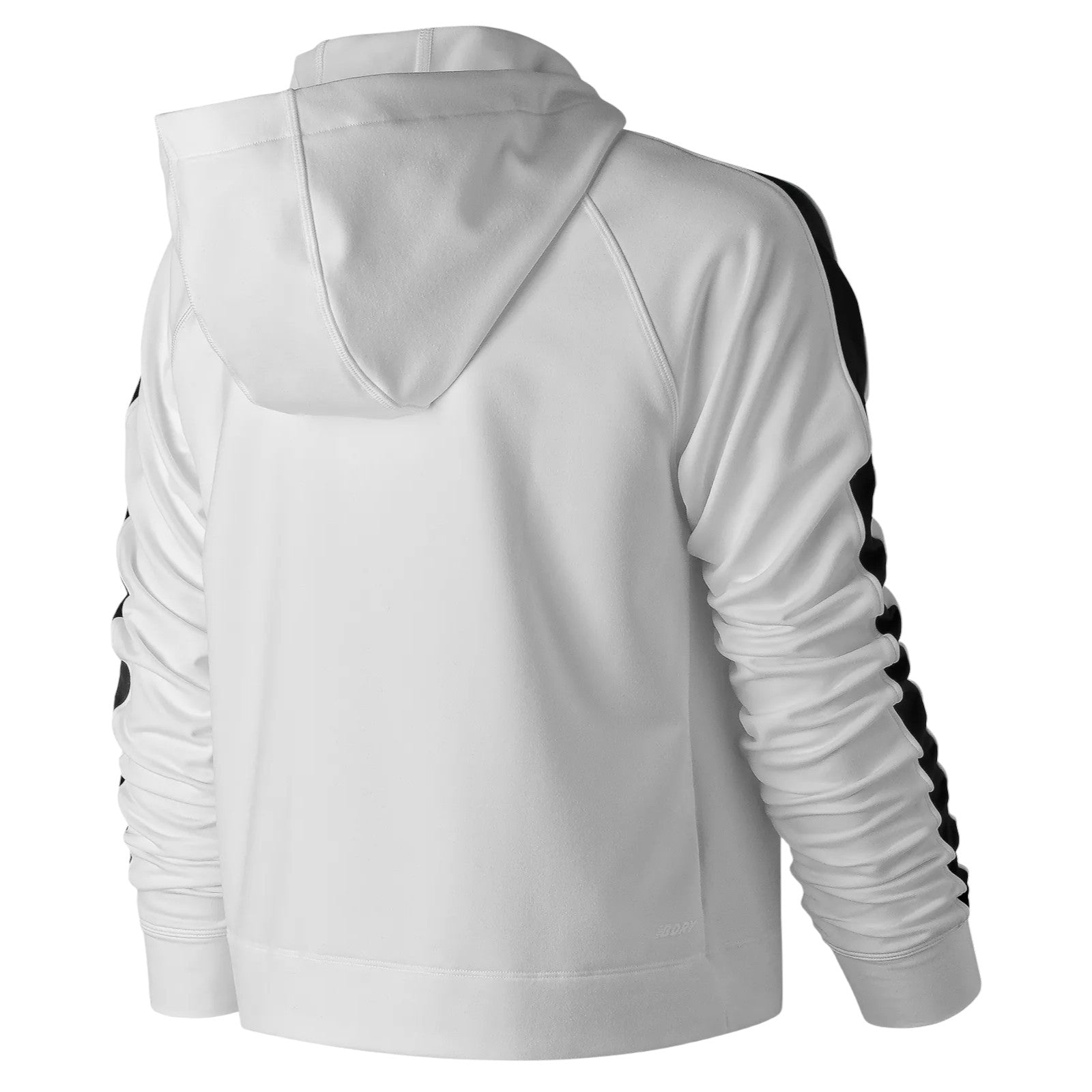 New Balance Womens Anticipate Crop Hoodie - White