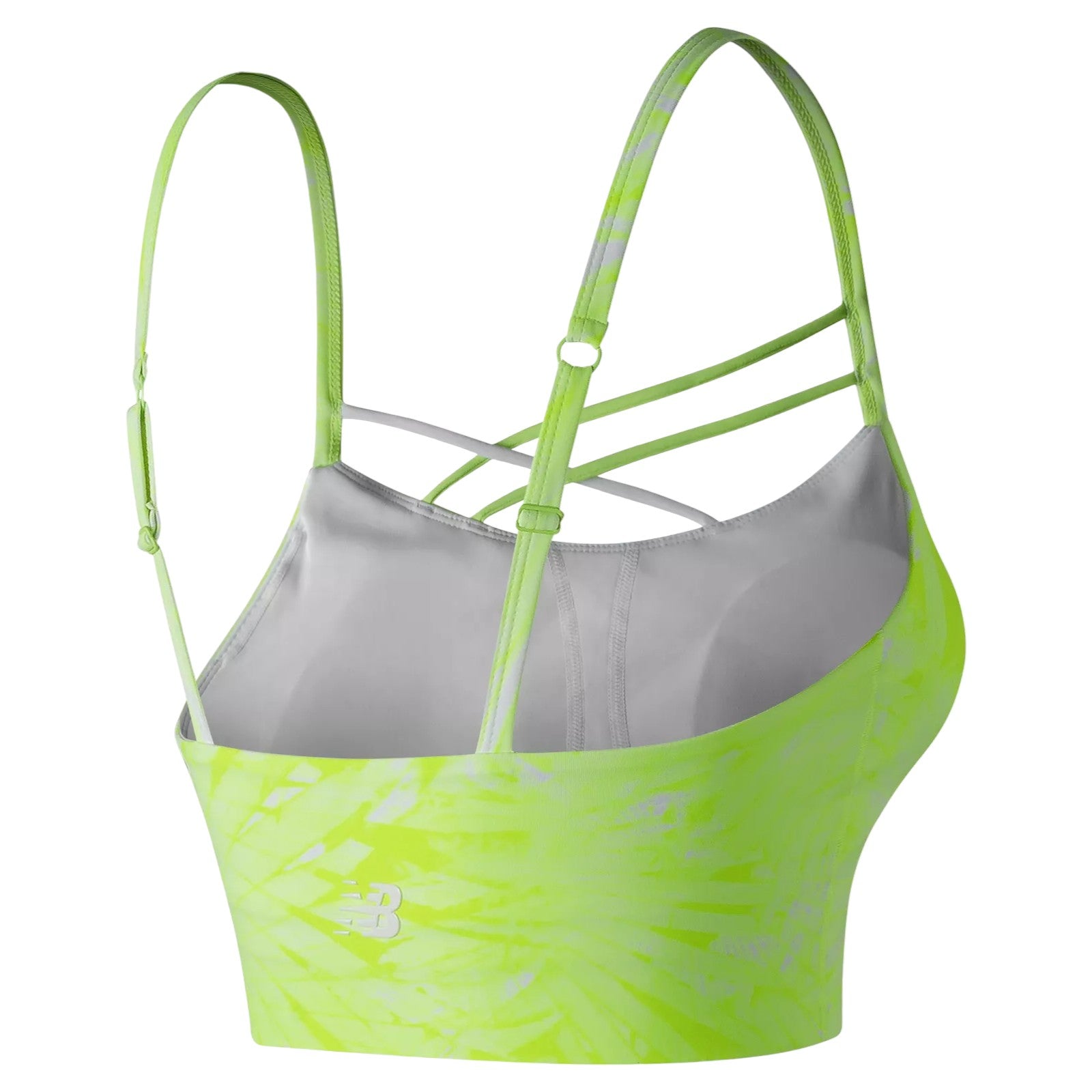 New Balance Womens Cool Crop Top Bra - Green