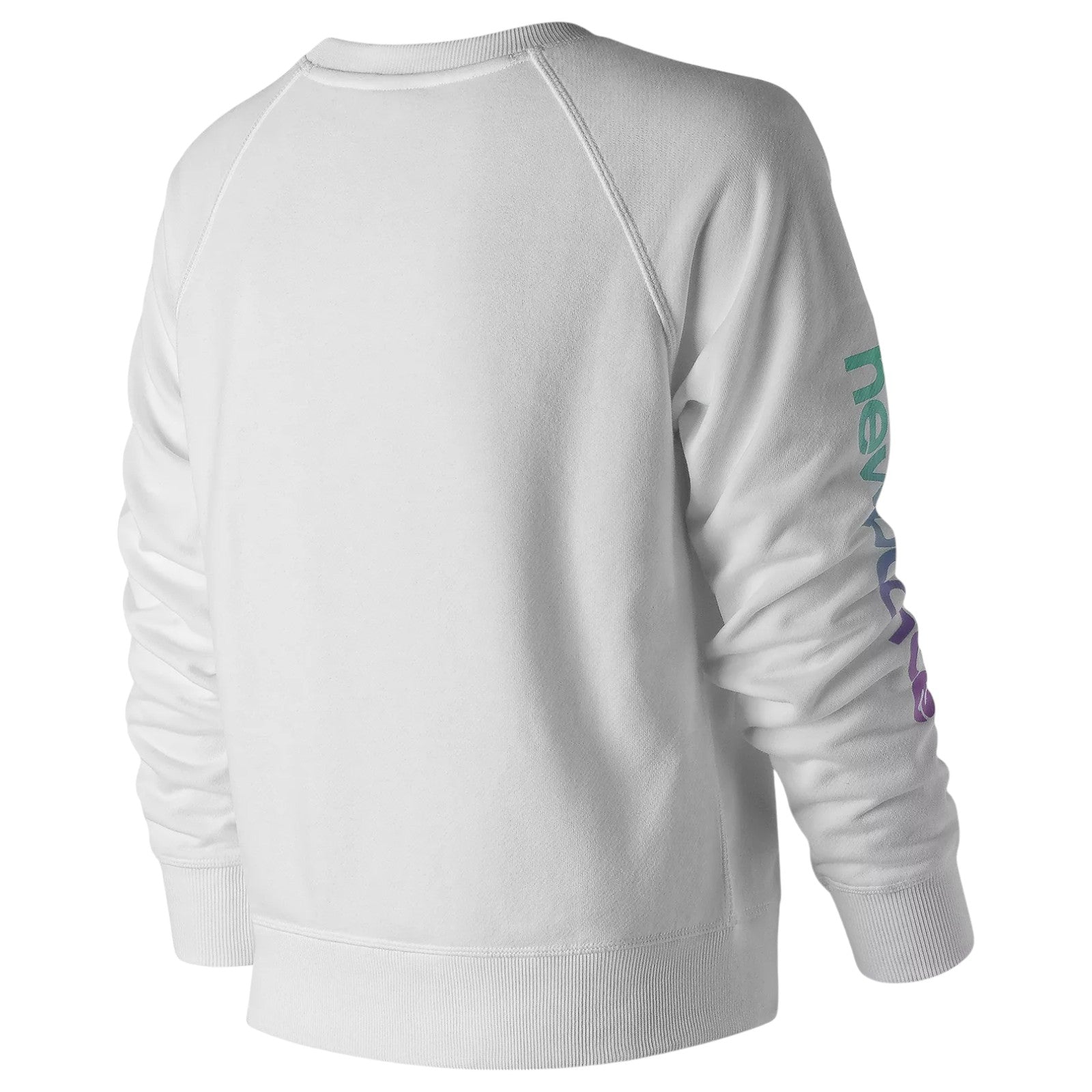 New Balance Womens Essentials 90s Crewneck Sweatshirt - White