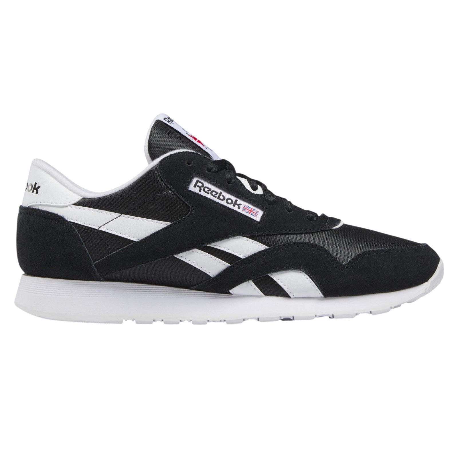 Reebok Classic Nylon Men's Trainers - Black / White