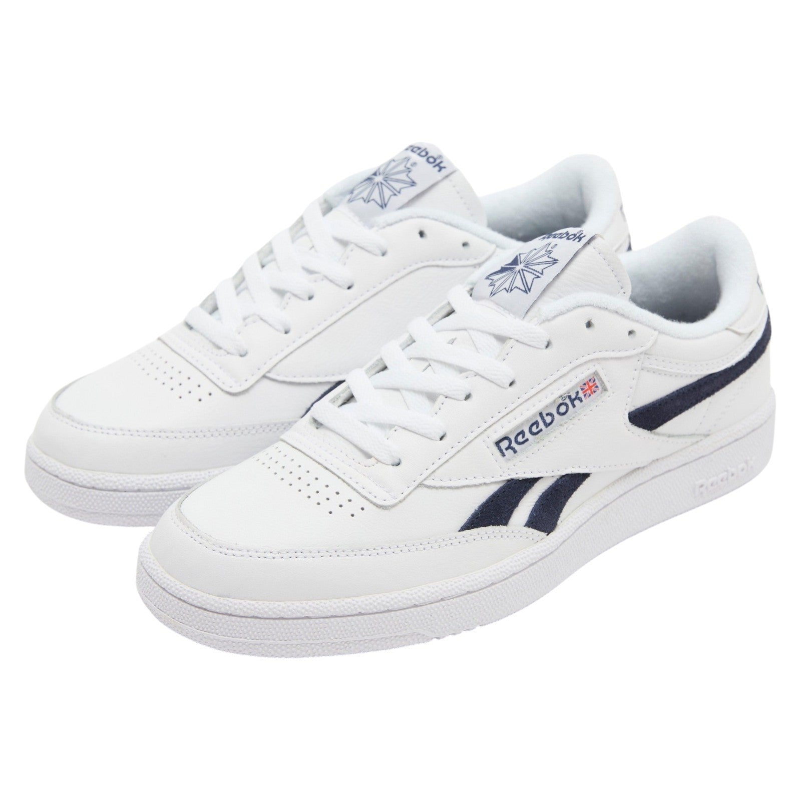 Reebok Club C Revenge Shoes - White / Navy