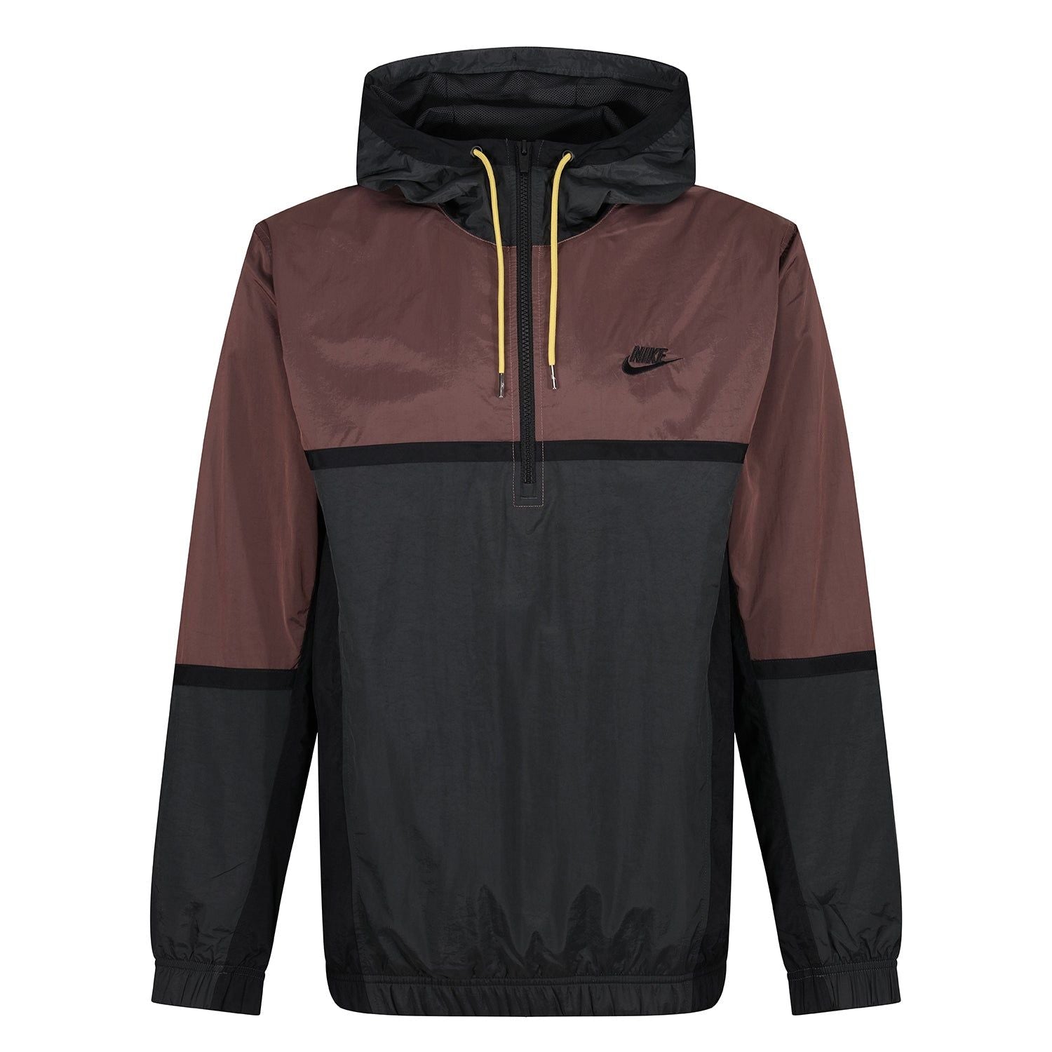 Nike Sportswear 1/2-Zip Iridescent Hooded Jacket - Black - ViaductClothing -  -  