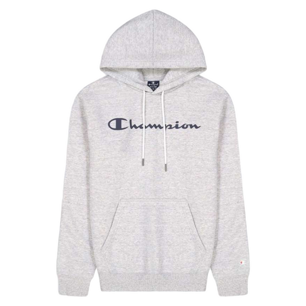 Champion Legacy Spellout Hooded Sweatshirt Hoodie - Grey