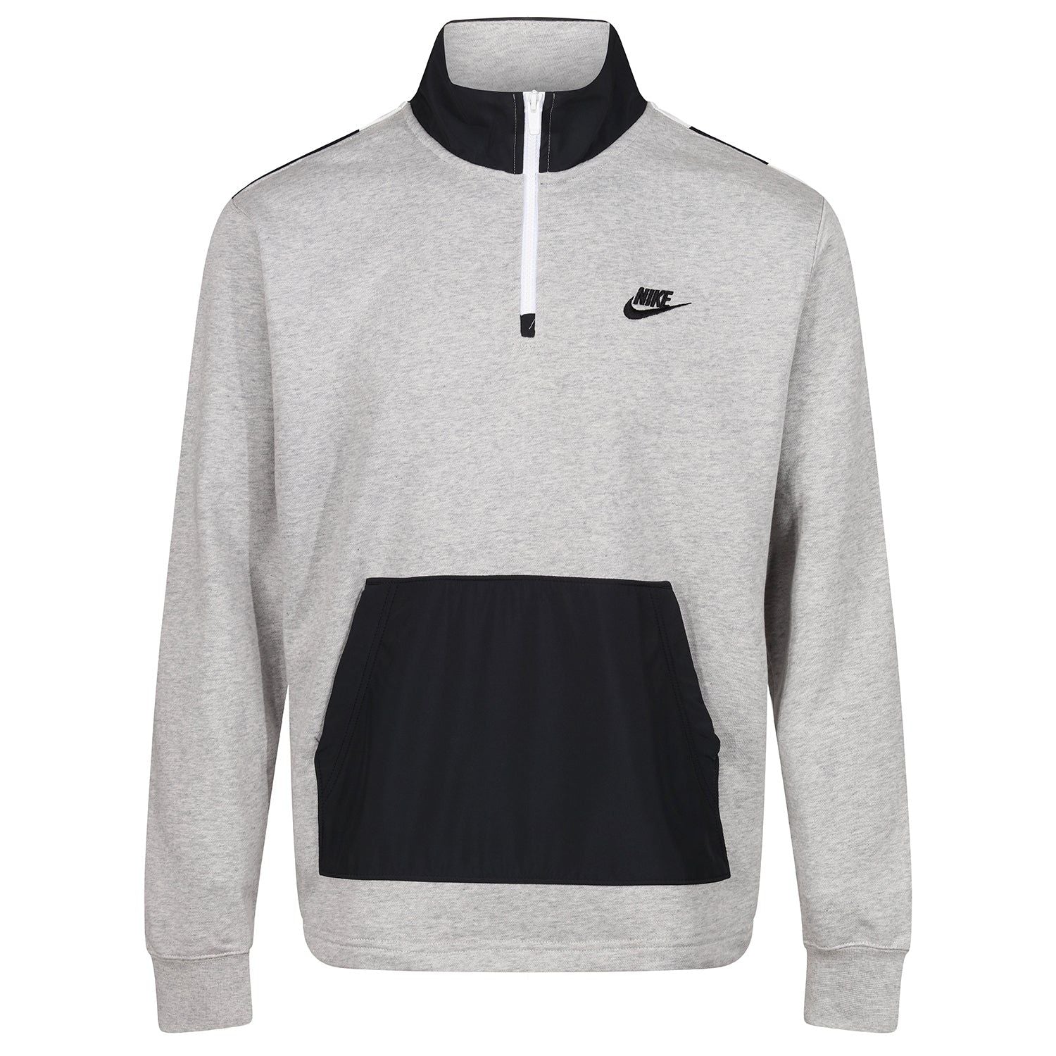 Nike Sportswear NSW City Edition 1/2 Zip Top Sweat - Grey - ViaductClothing -  -  