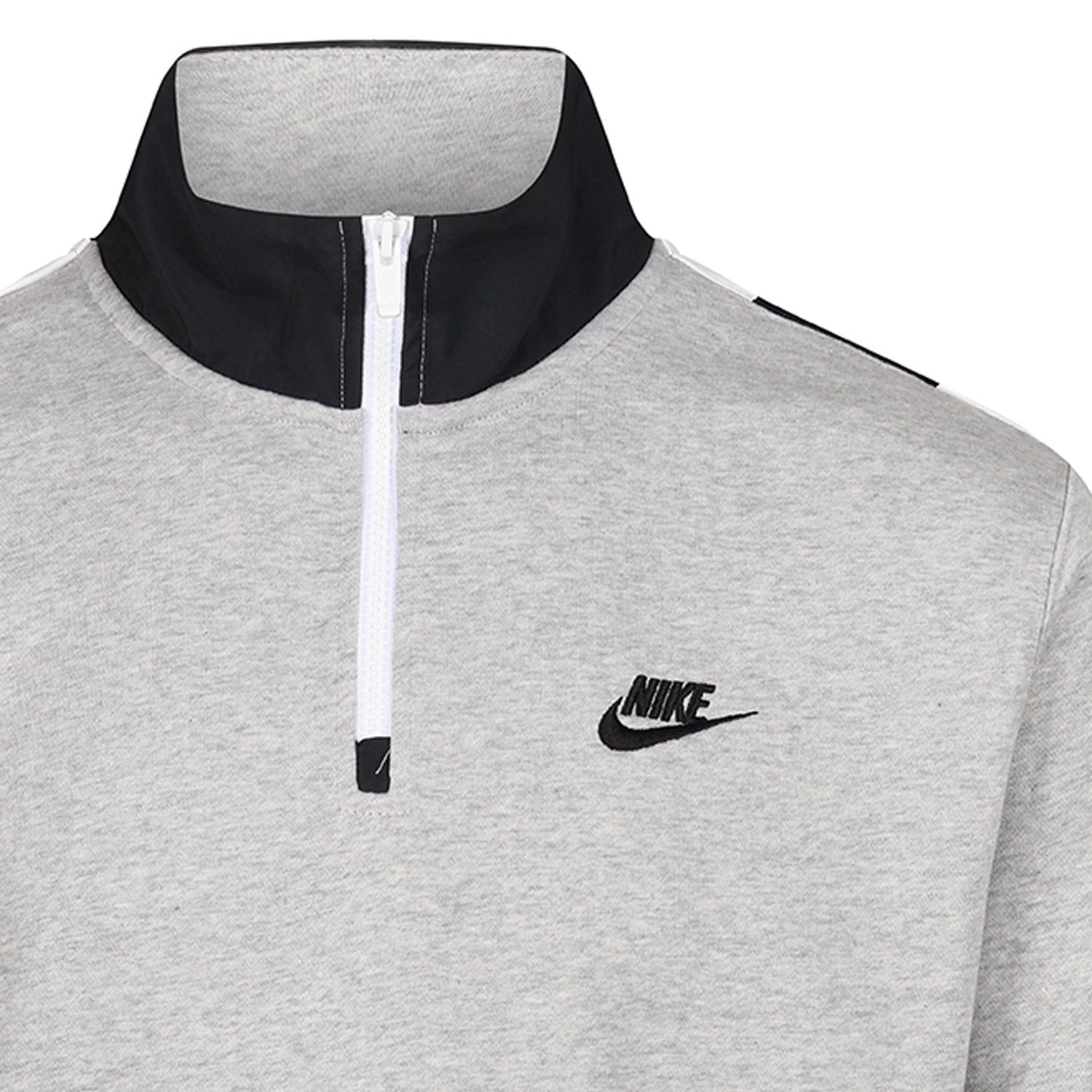 Nike Sportswear NSW City Edition 1/2 Zip Top Sweat - Grey - ViaductClothing -  -  