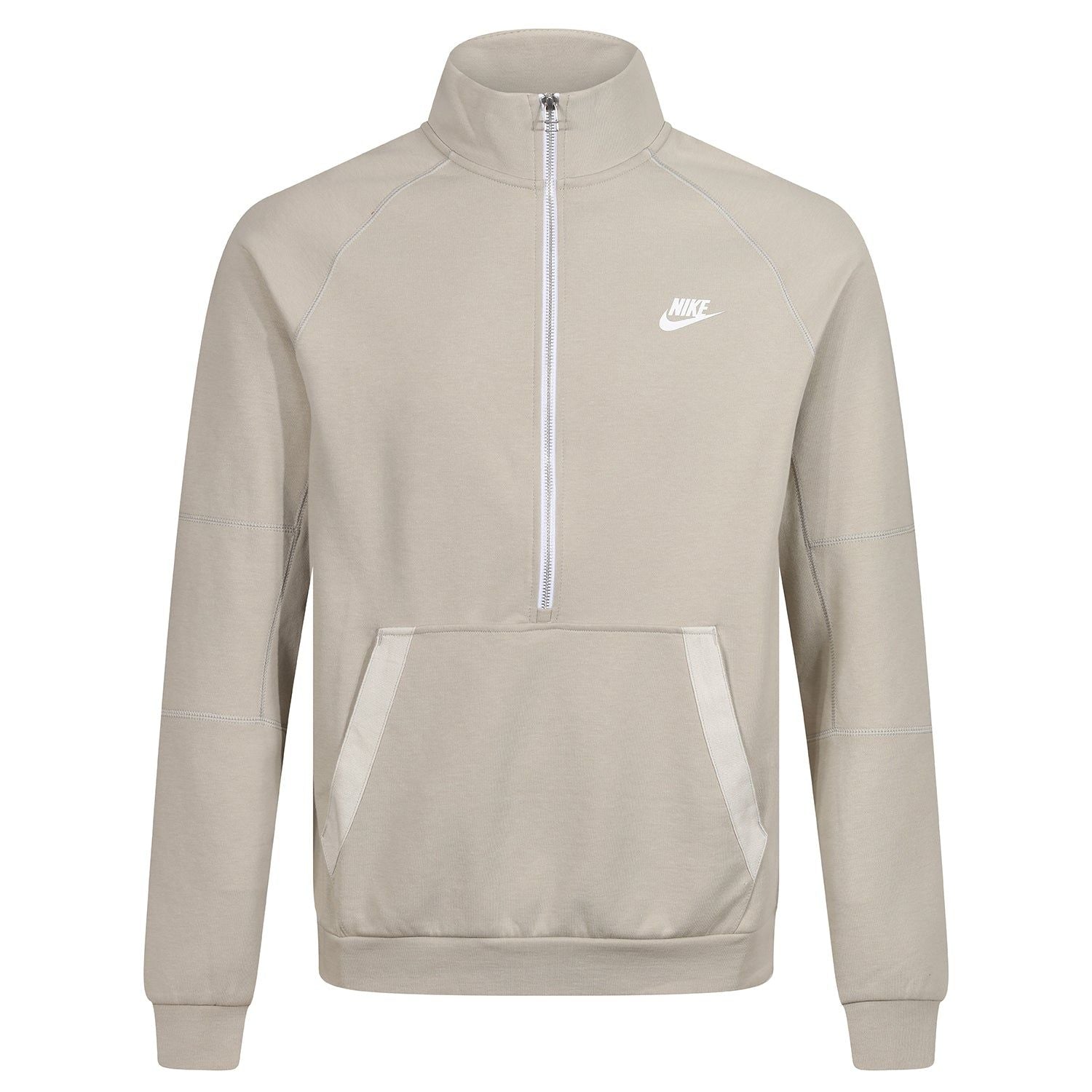 Nike Sportswear 1/2 Zip Track Top - Stone - ViaductClothing -  -  