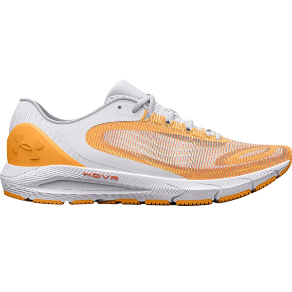 Under Armour Womens UA HOVR Sonic 5 Breeze Running Shoes - White Orange