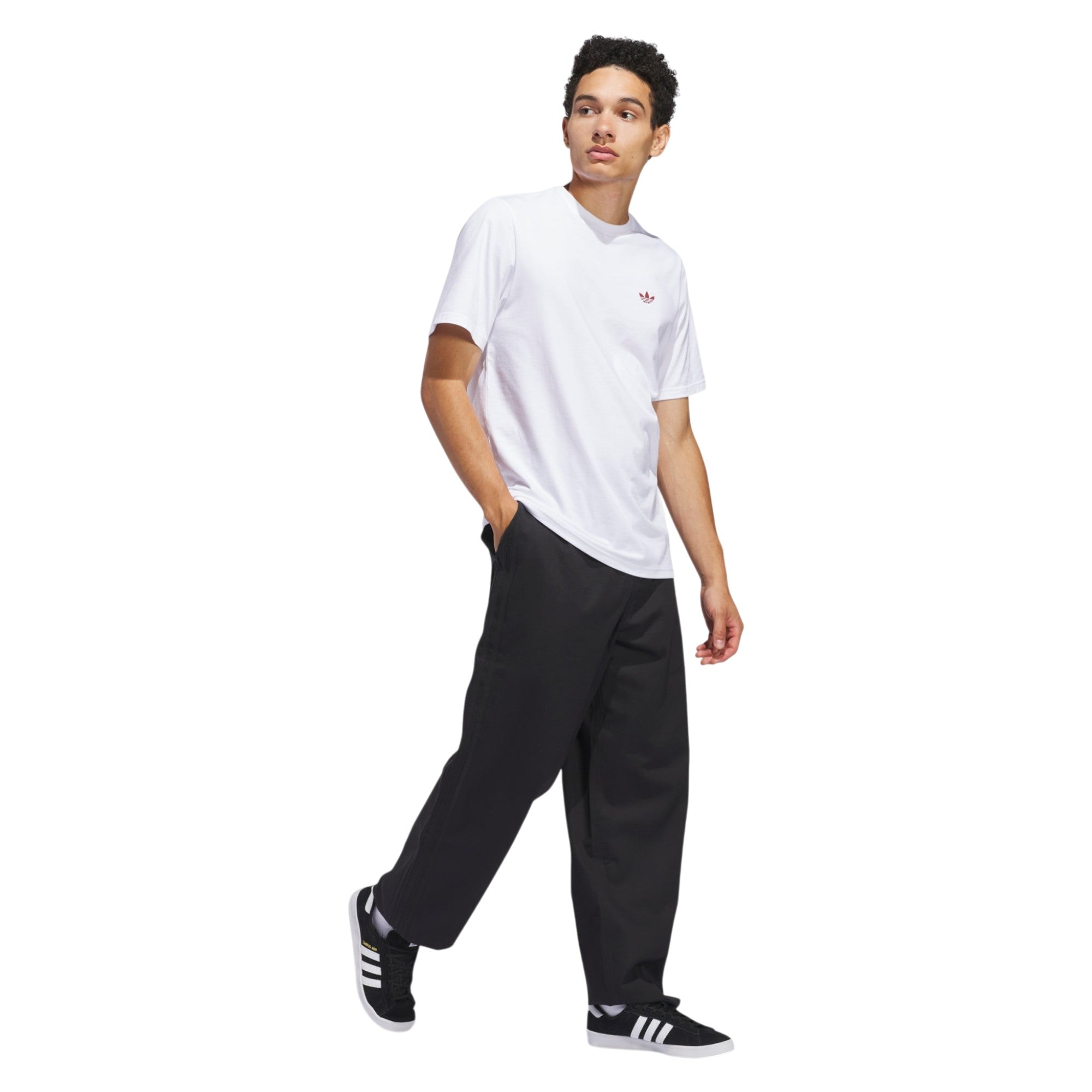 adidas Originals Unisex 4.0 Logo T-Shirt - White