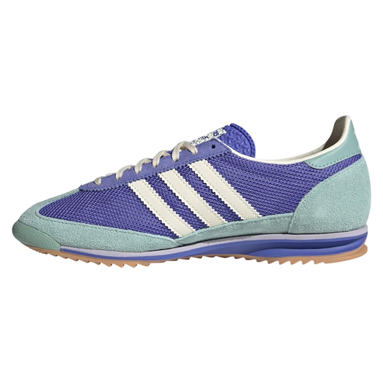 adidas Originals Womens SL 72 OG Shoes - Purple / Green