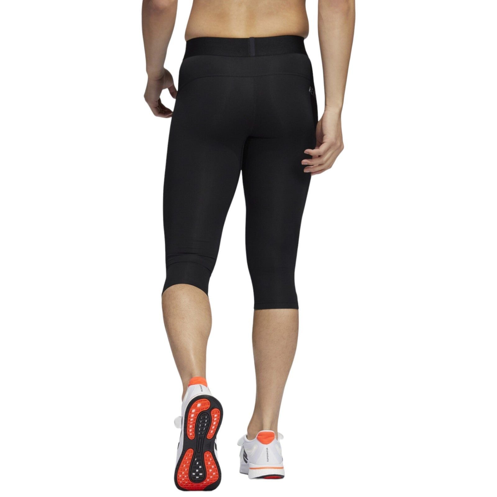adidas Men's HEAT.RDY Warrior 3/4 Tights - Black - ViaductClothing -  -  