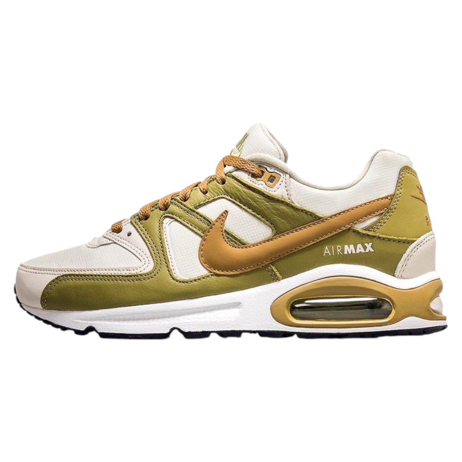 Nike Air Max Command Trainers - Green / Gold
