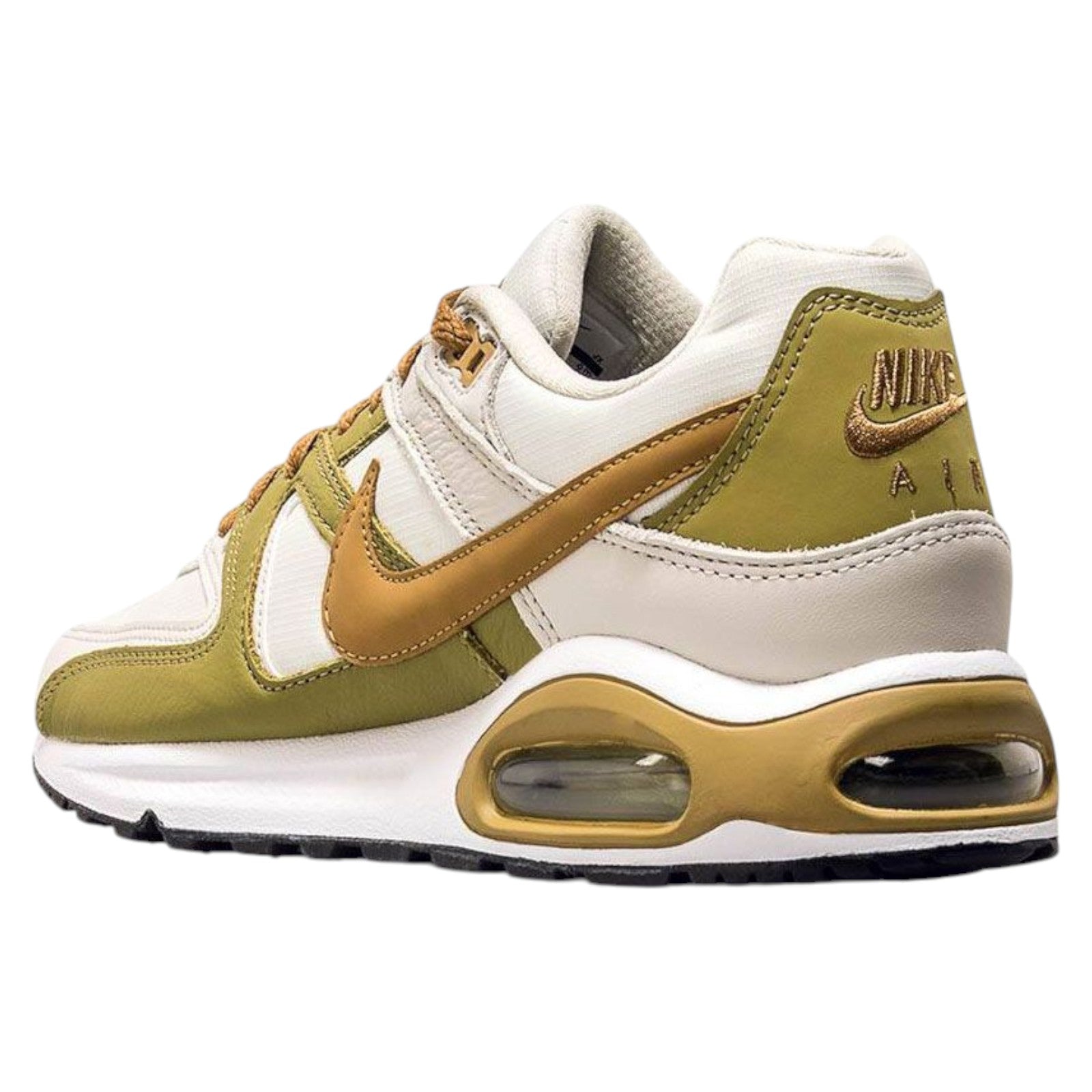 Nike Air Max Command Trainers - Green / Gold