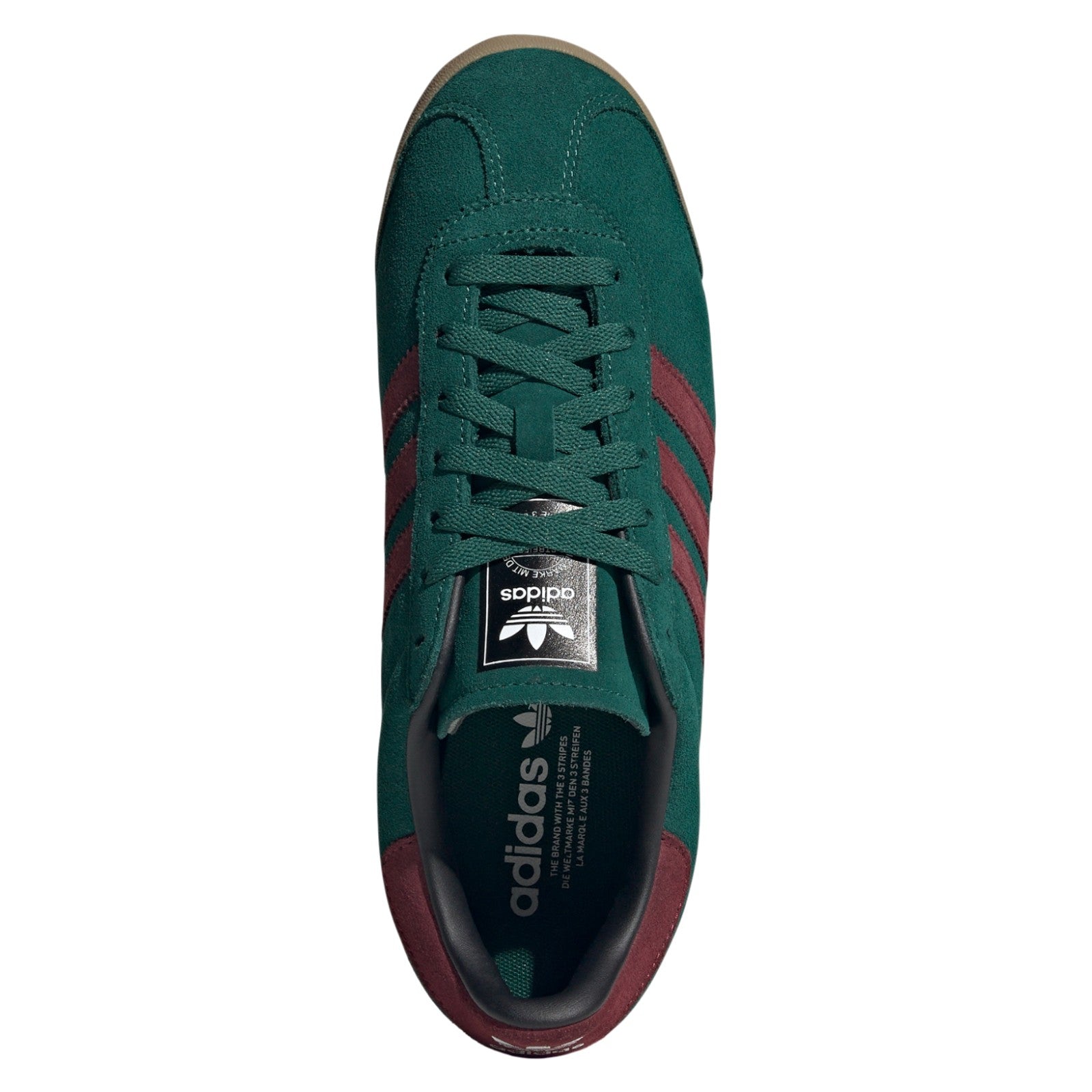 adidas Kick 74 Shoes - Collegiate Green / Shadow Red