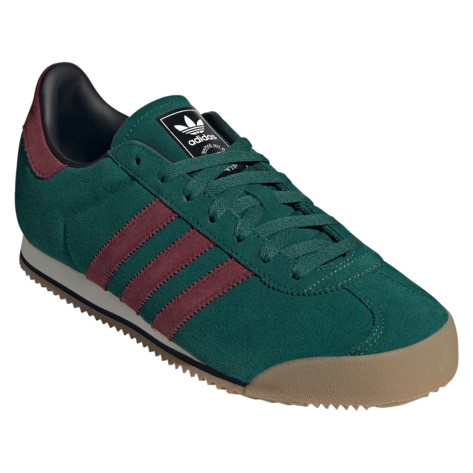adidas Kick 74 Shoes - Collegiate Green / Shadow Red