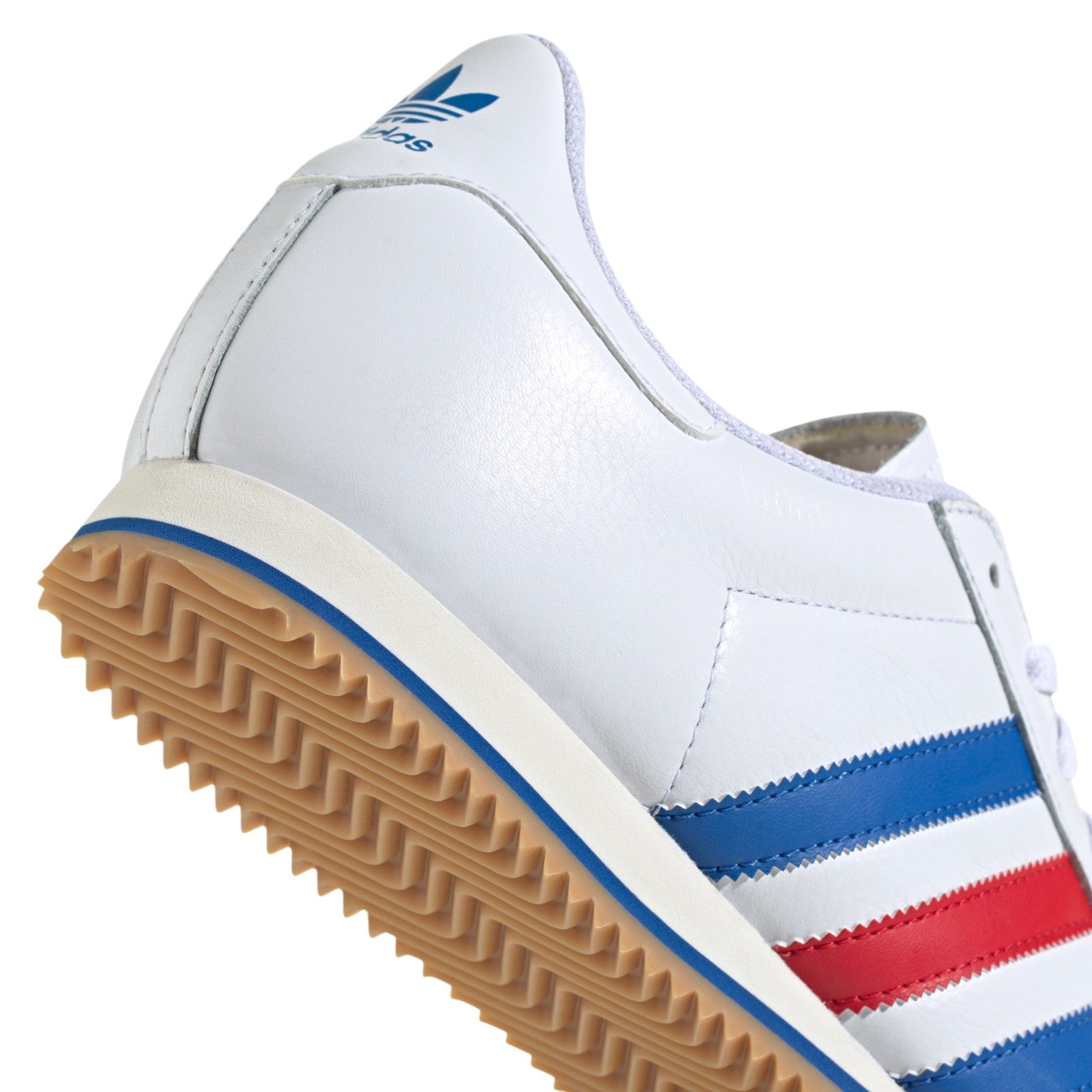 adidas Originals Kick 74 Shoes - Cloud White / Blue / Better Scarlet