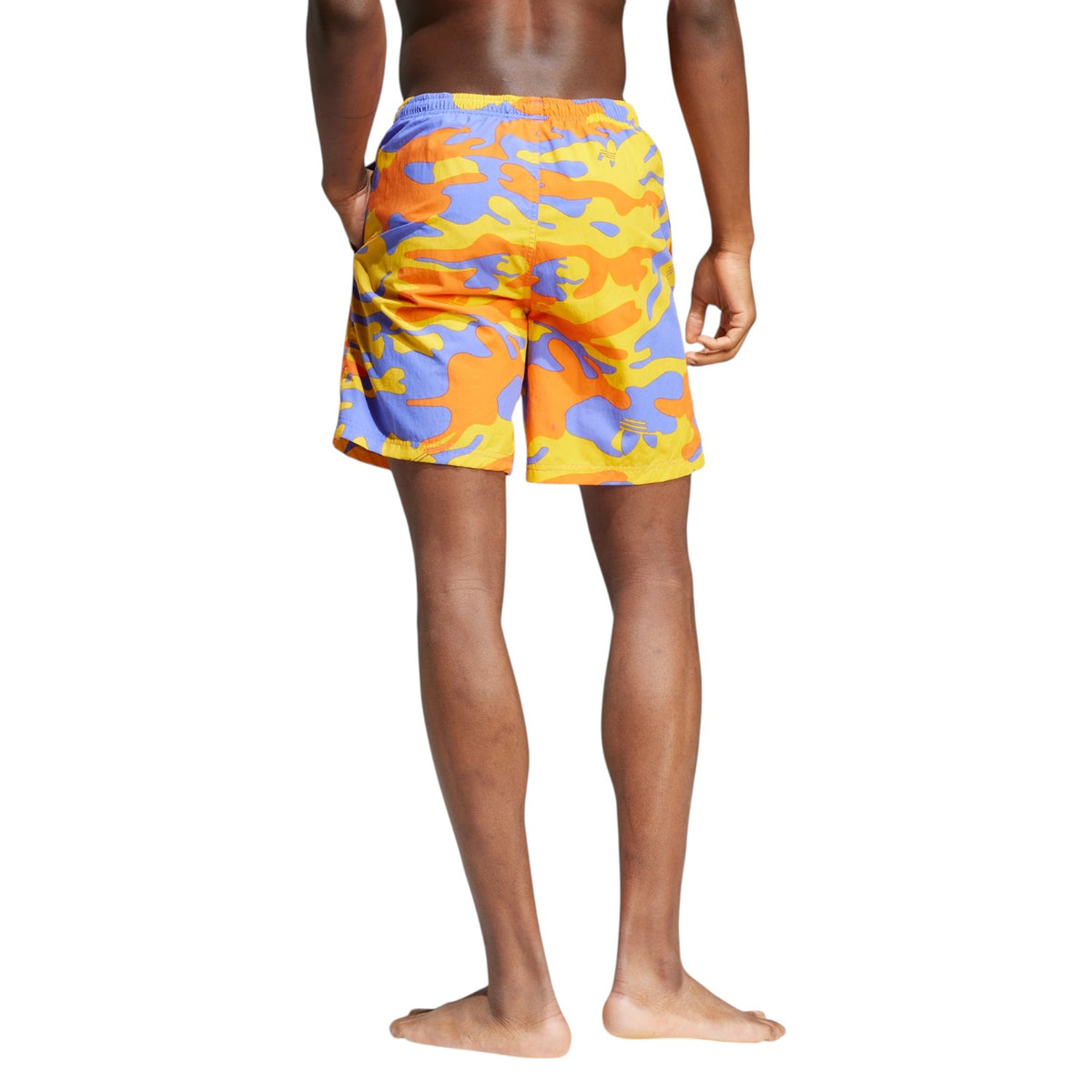 adidas Originals 8-Inch Graphic Swim Shorts - Blue
